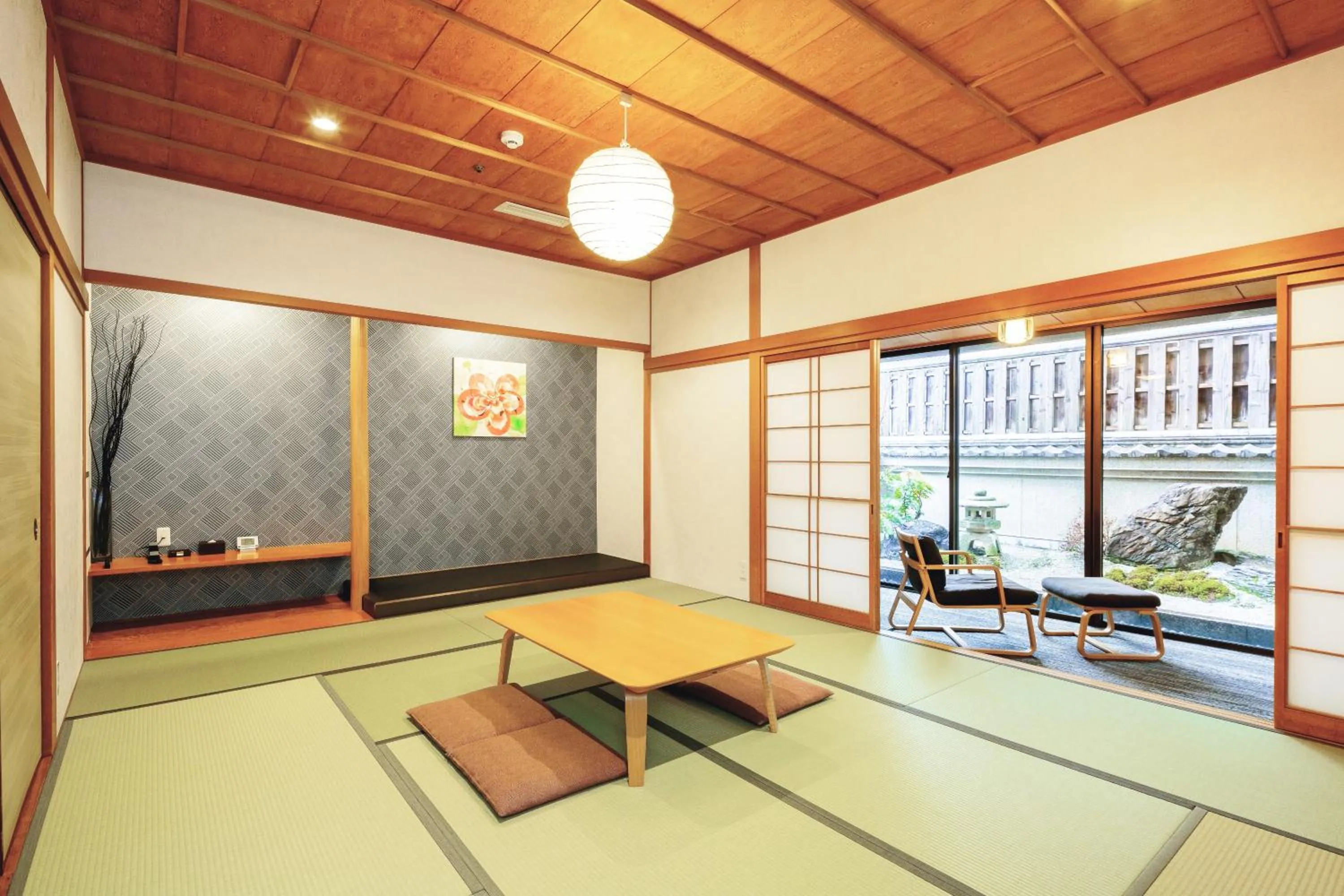 Japanese-Style Room with Small Garden - single occupancy in Hotel Gran Ms Kyoto