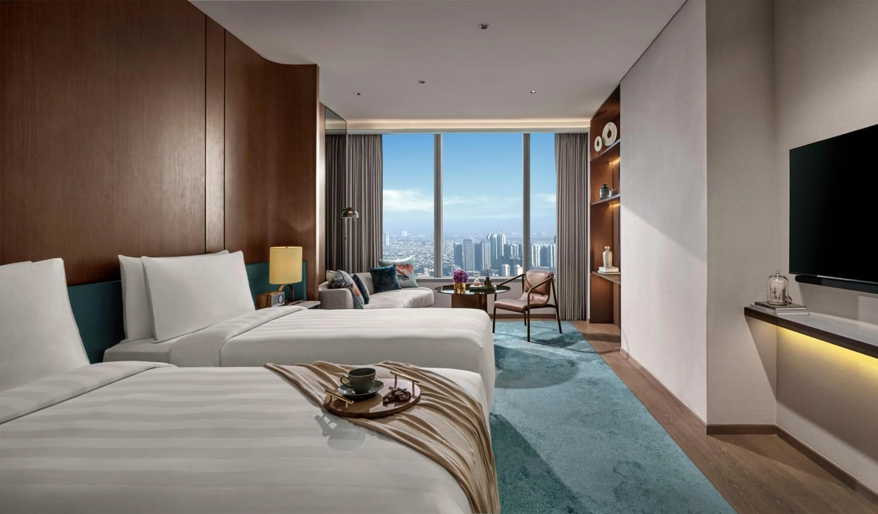 Pacific Club Executive Twin Room in Pan Pacific Jakarta