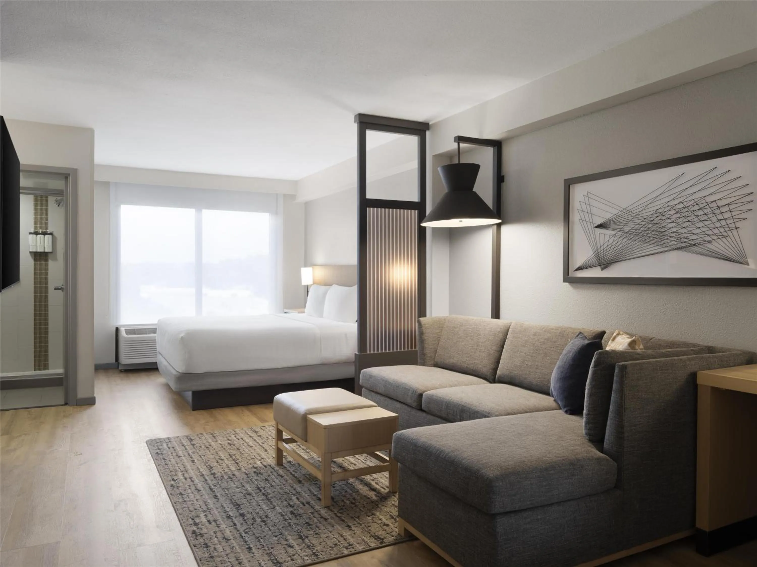 King Room with Sofa Bed - High Floor in Hyatt Place Atlanta Alpharetta North Point Mall