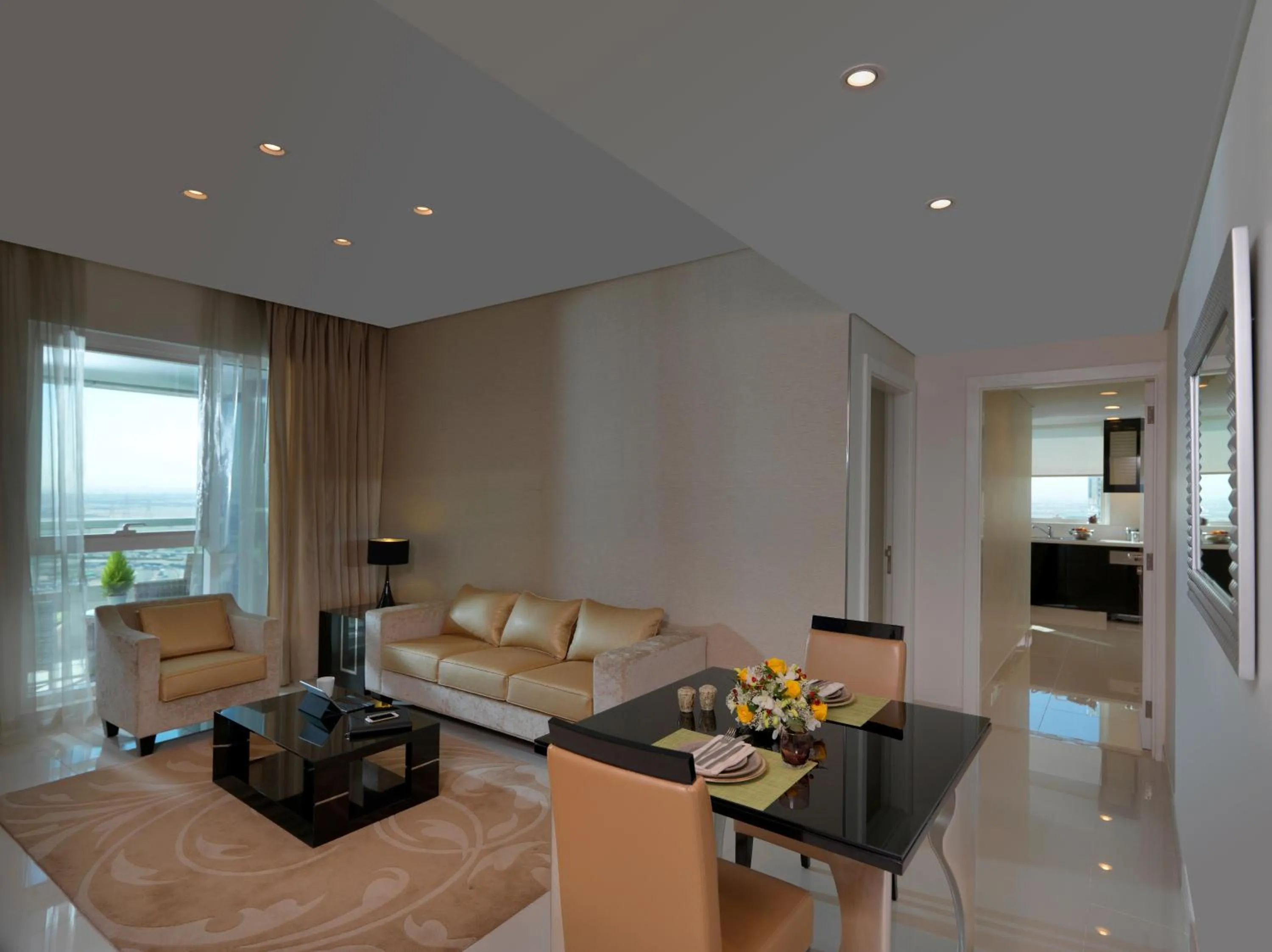Three Bedroom Suite Downtown View in DAMAC Maison Canal Views