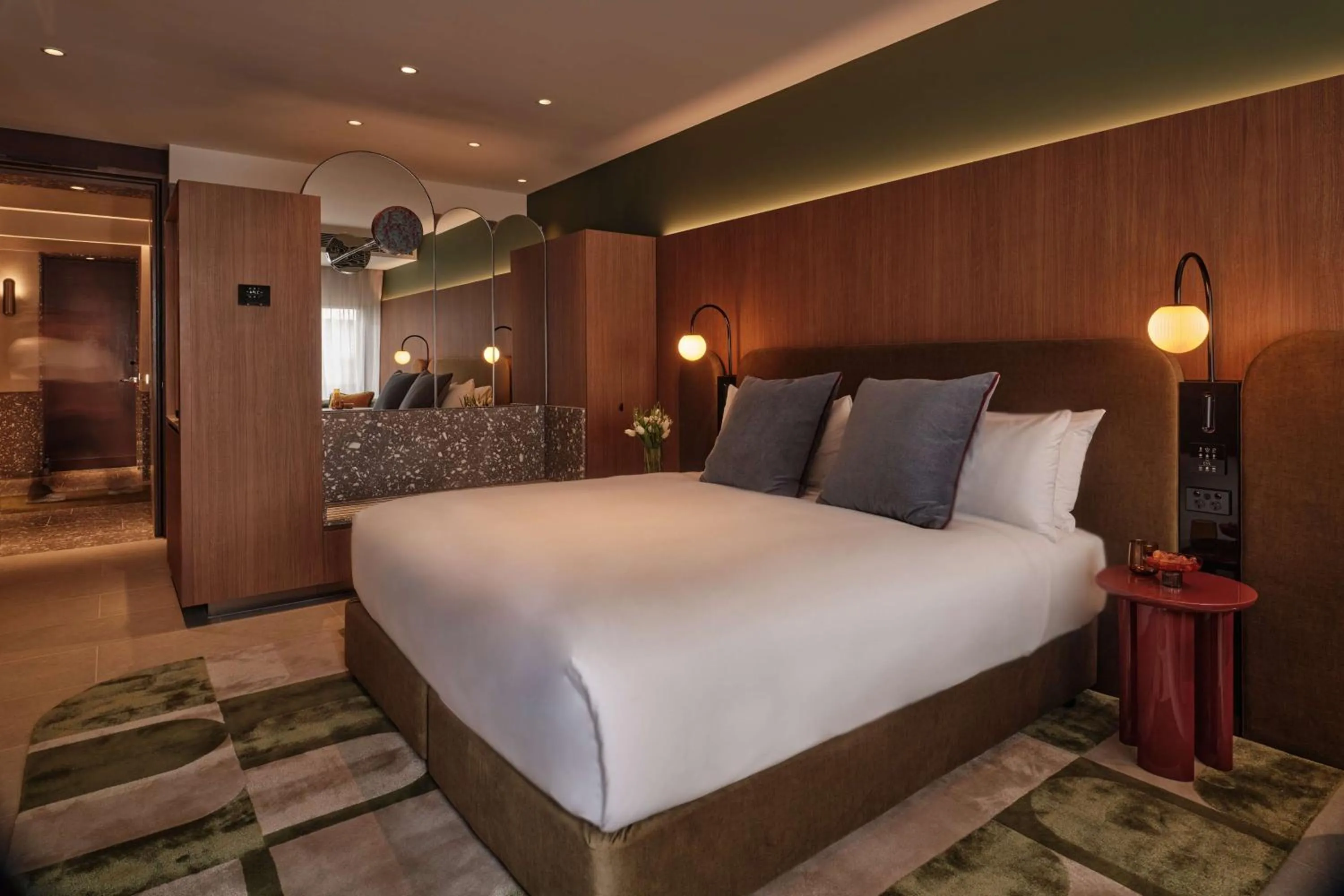 Courtyard Balcony in The EVE Hotel Sydney