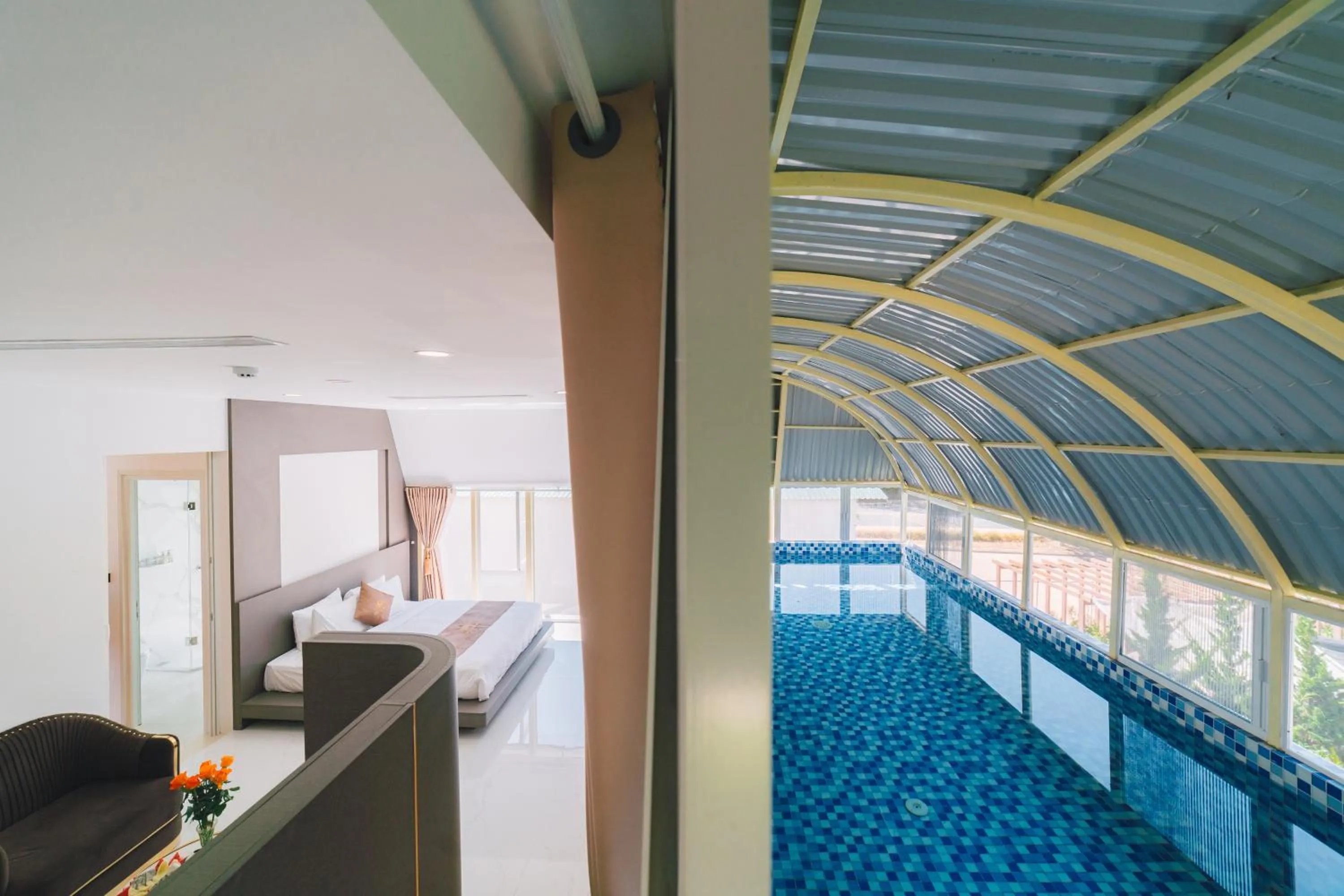 Family Room with Sauna in Quy Tai Premium Hotel