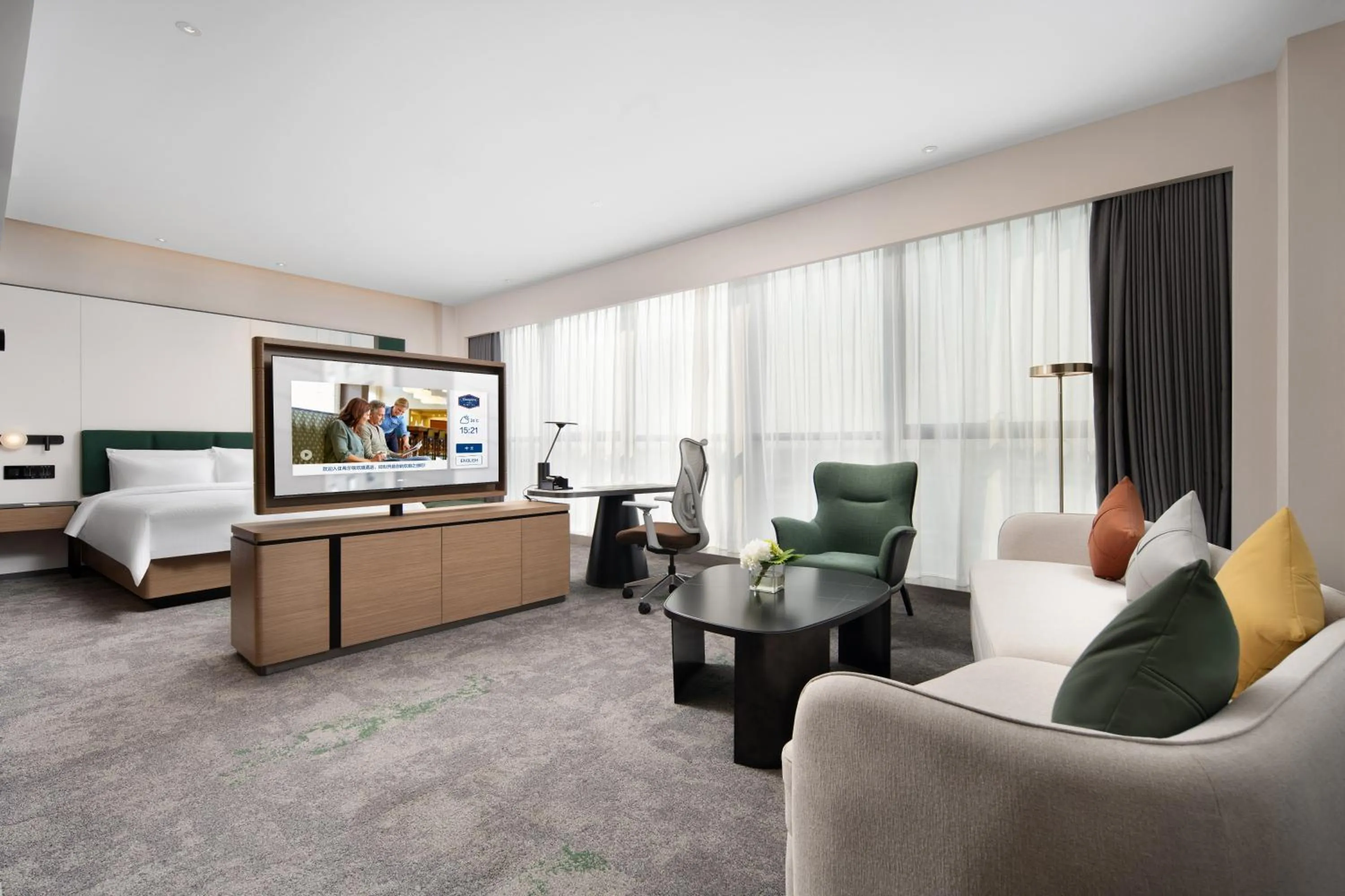 Suite in Hampton by Hilton Guangzhou Renhe Baiyun Airport-Free Shuttle Bus During The Canton Fair