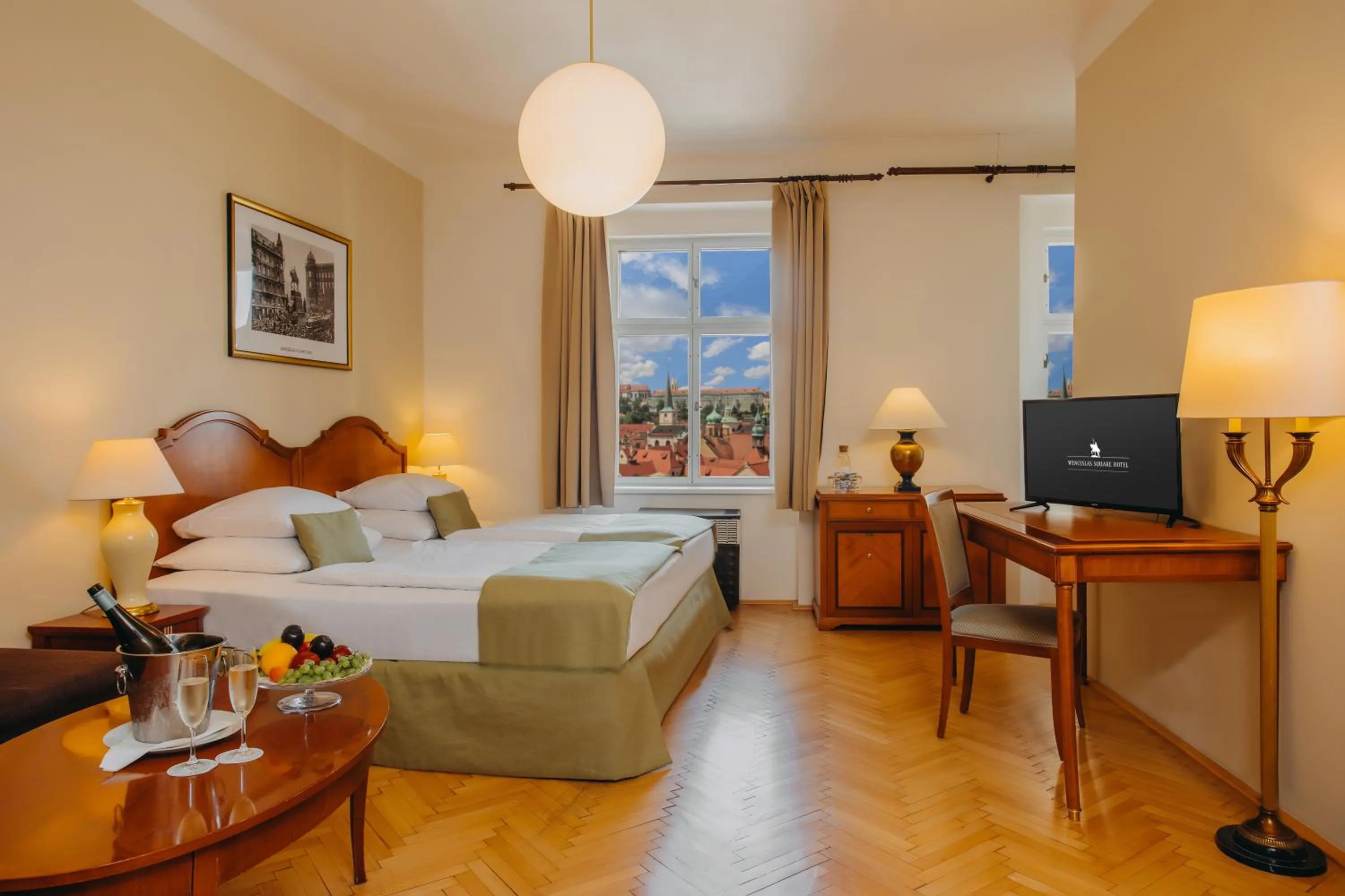 Double or Twin Room in Wenceslas Square Hotel - Czech Leading Hotels