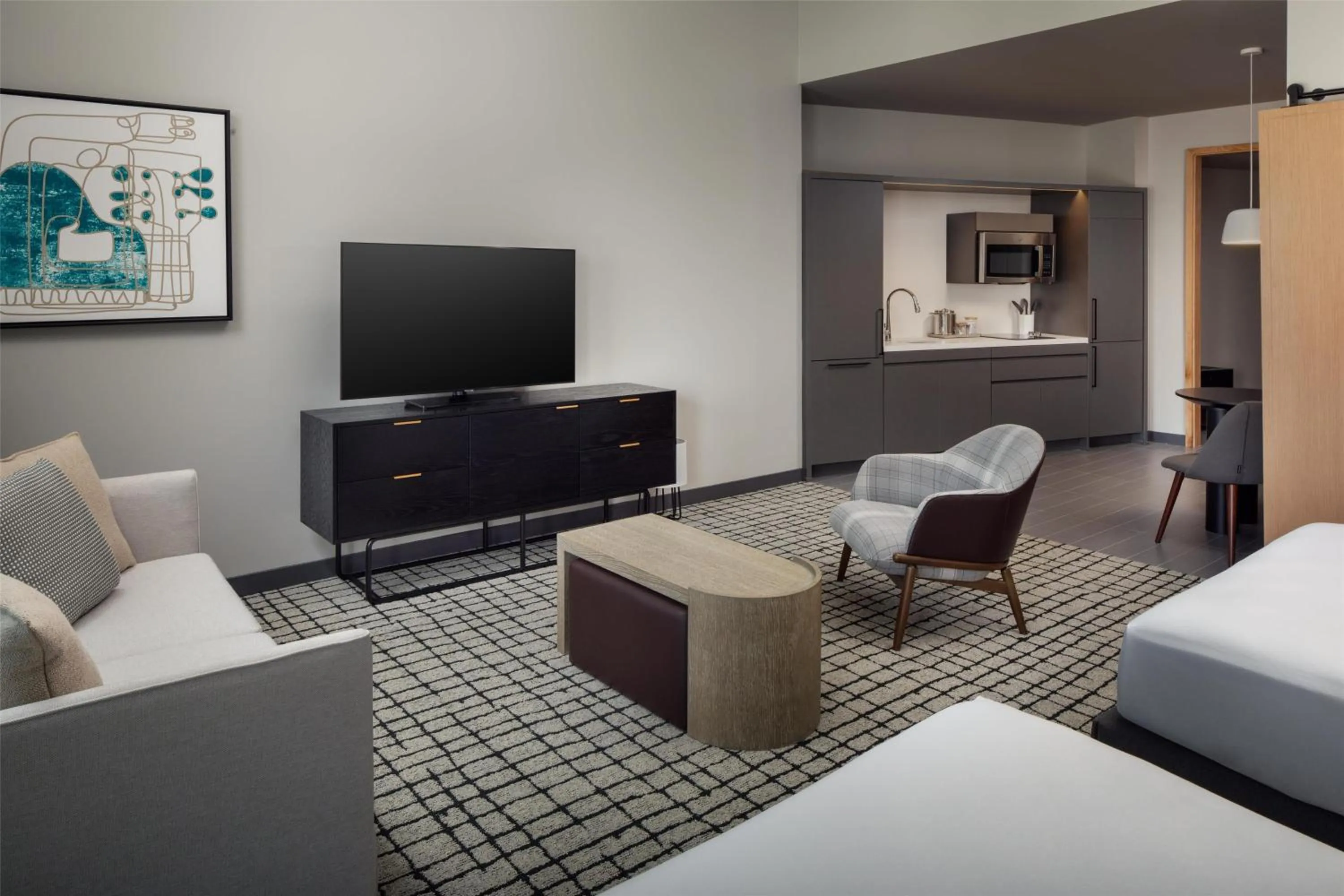 Studio Suite with Two Queen Beds in Homewood Suites By Hilton Nashville Downtown The Gulch