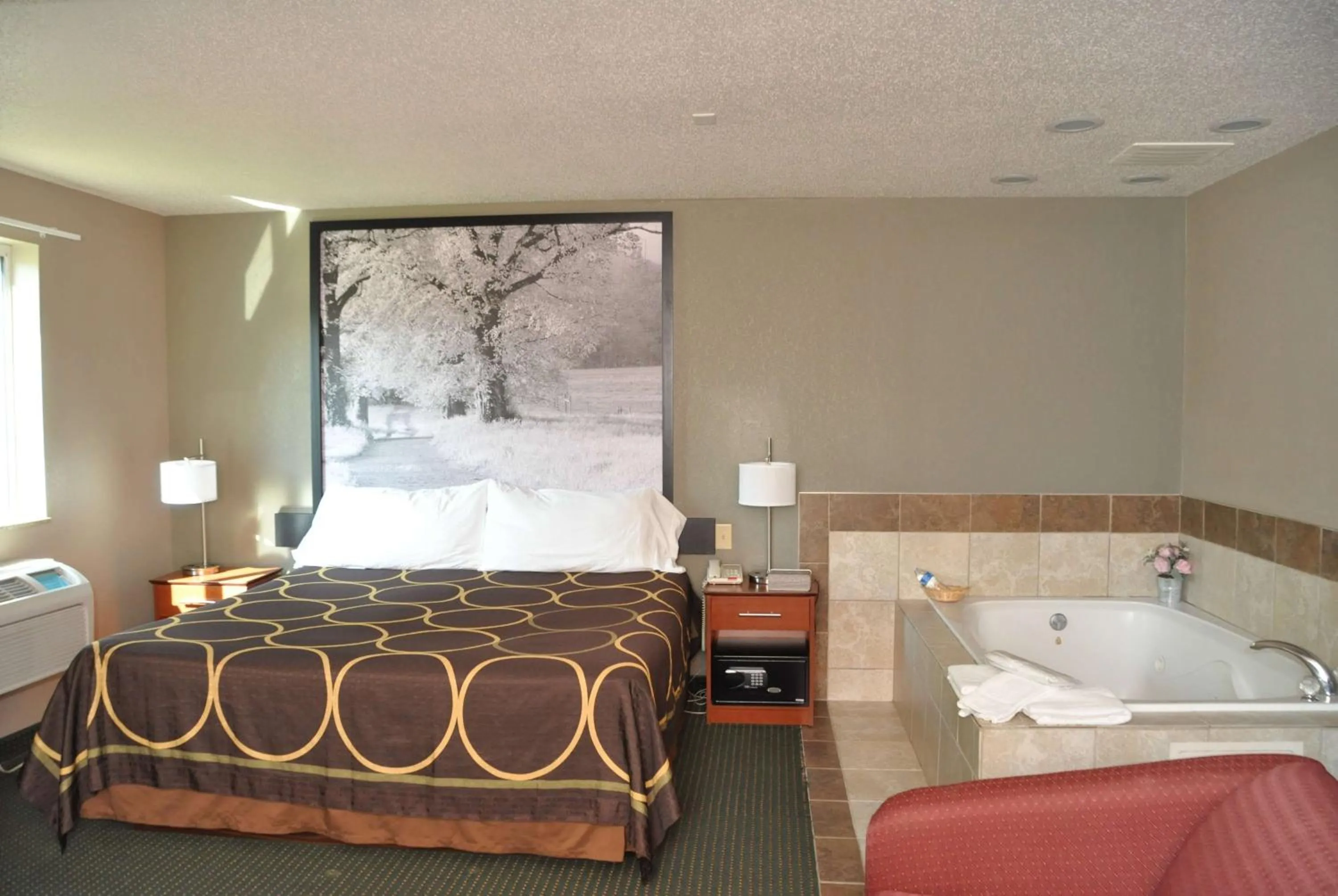 1 King Bed, Pet Friendly, Studio Premier Suite, Non-Smoking in Super 8 by Wyndham Clearfield