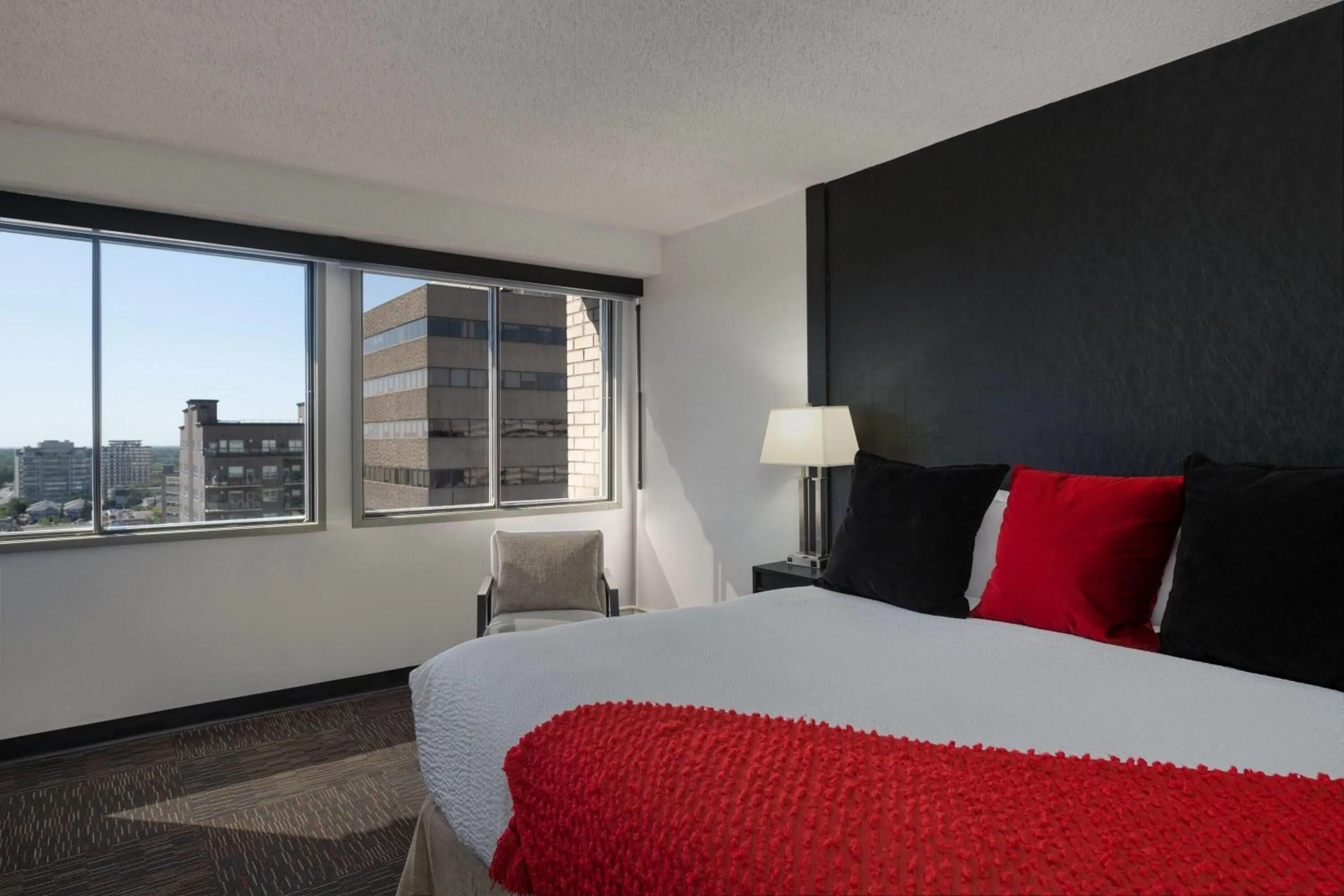 Penthouse King Suite with Sofa Bed in Ramada Plaza by Wyndham Regina Downtown