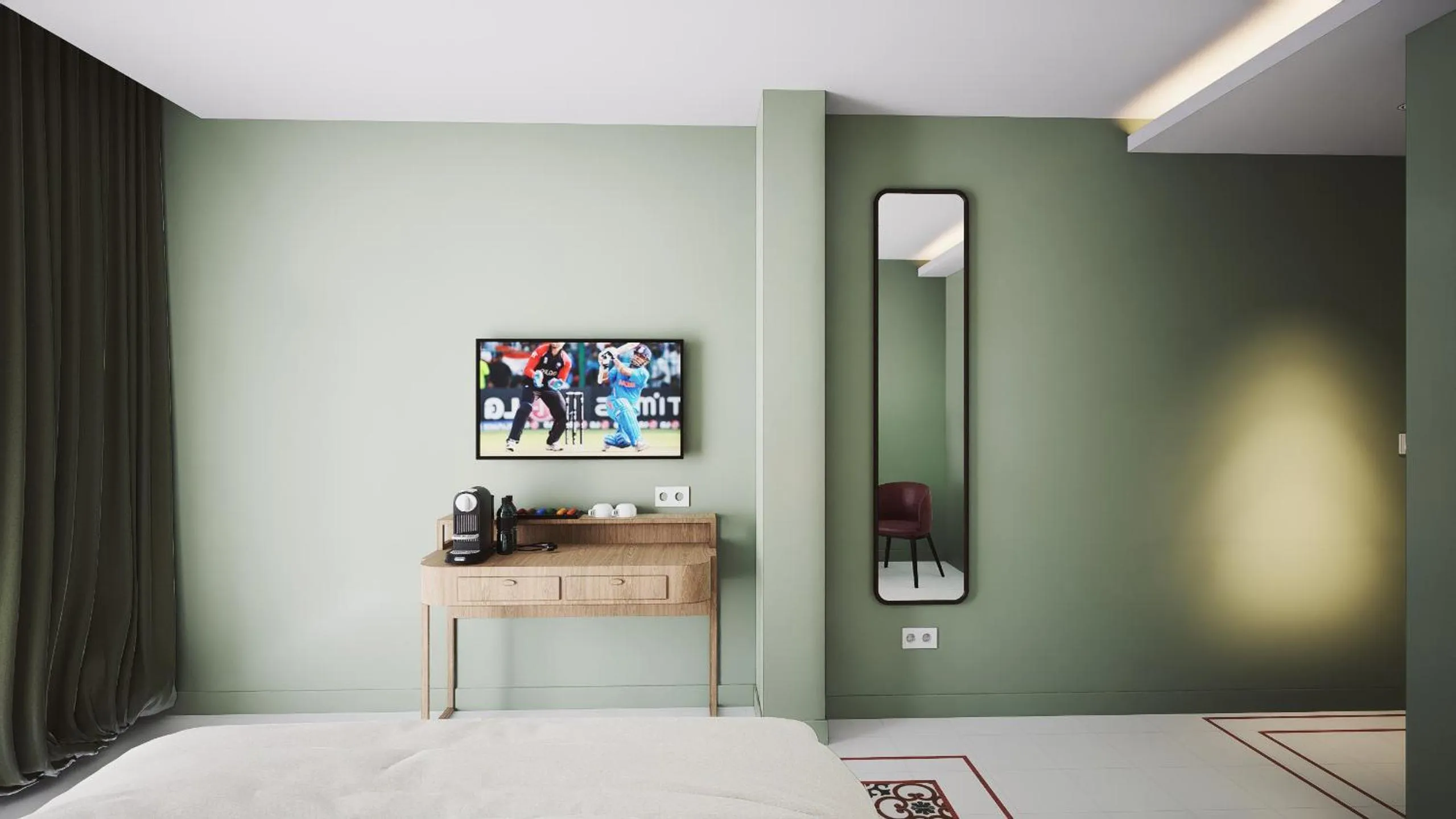 Deluxe King Room with Balcony and Hot Tub - Non-Smoking in The Vincent Boutique Hotel, BW Premier Collection