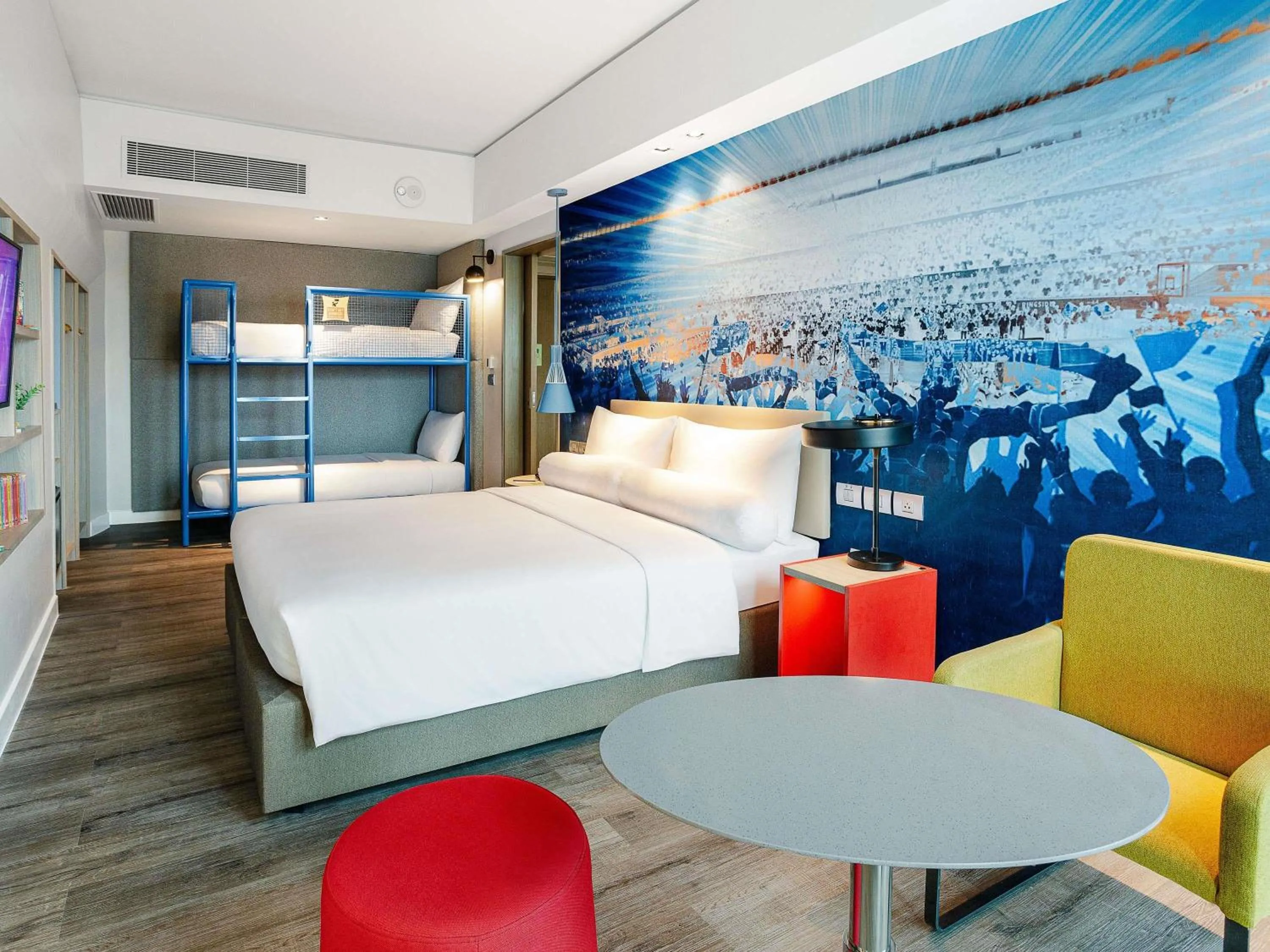 Family Room in ibis Styles Manila Araneta City