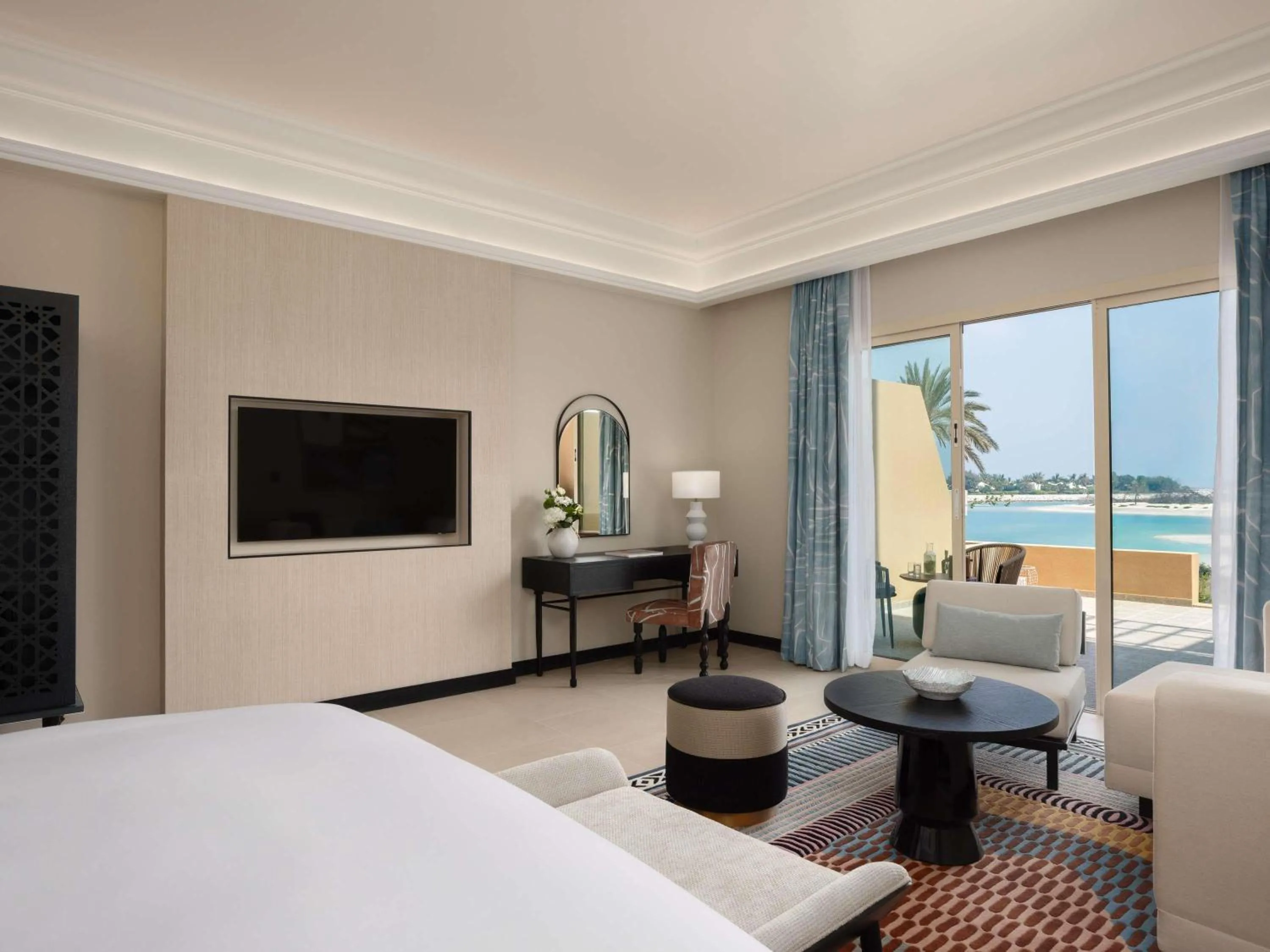 Superior King Room with Sea View - single occupancy in Sofitel Al Hamra Beach Resort