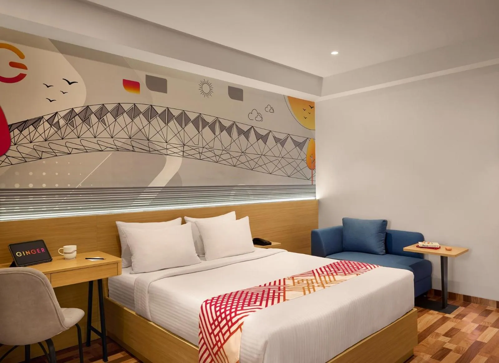 Queen Room - single occupancy in Ginger Ahmedabad Changodar