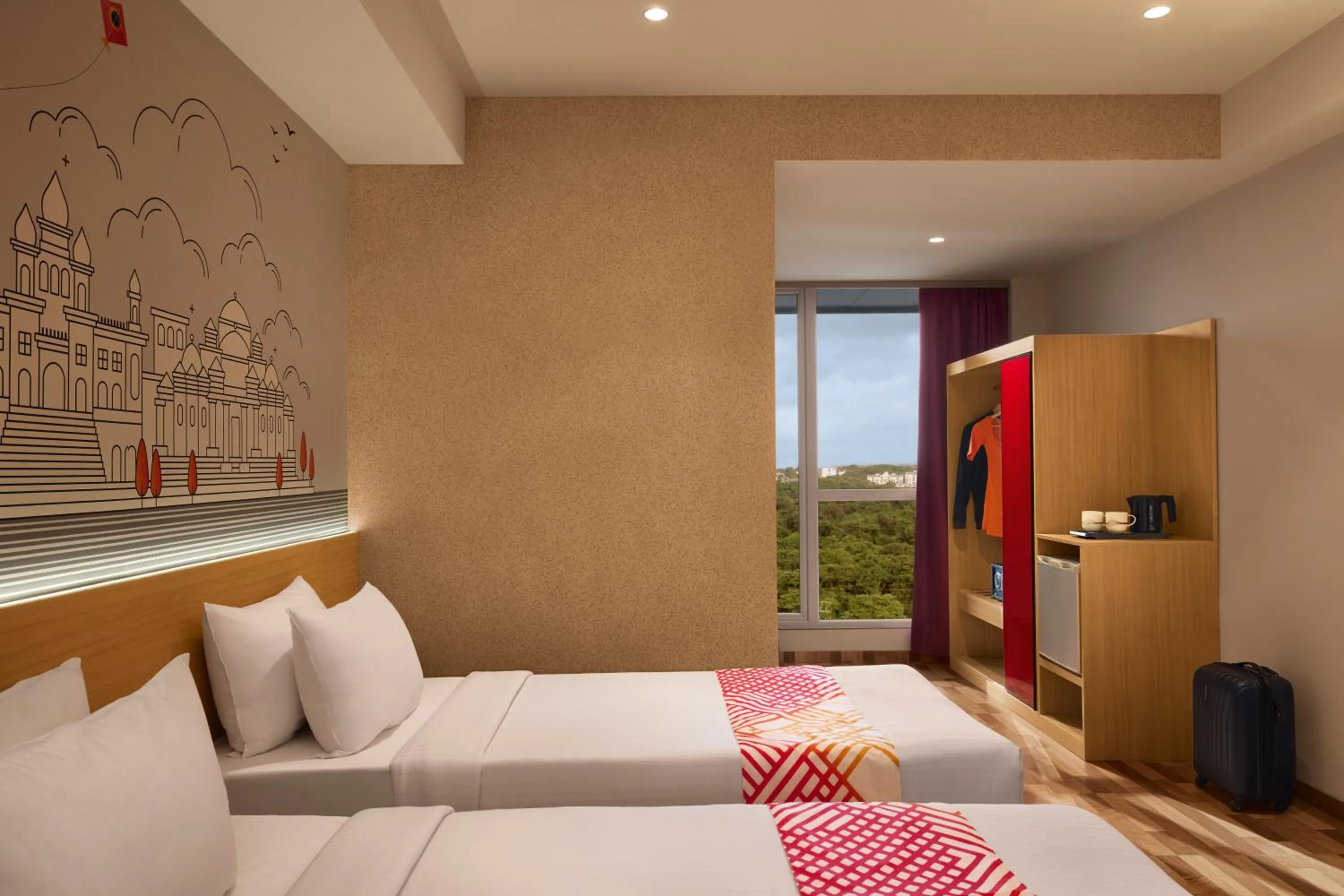 Twin Room - single occupancy in Ginger Ahmedabad Changodar