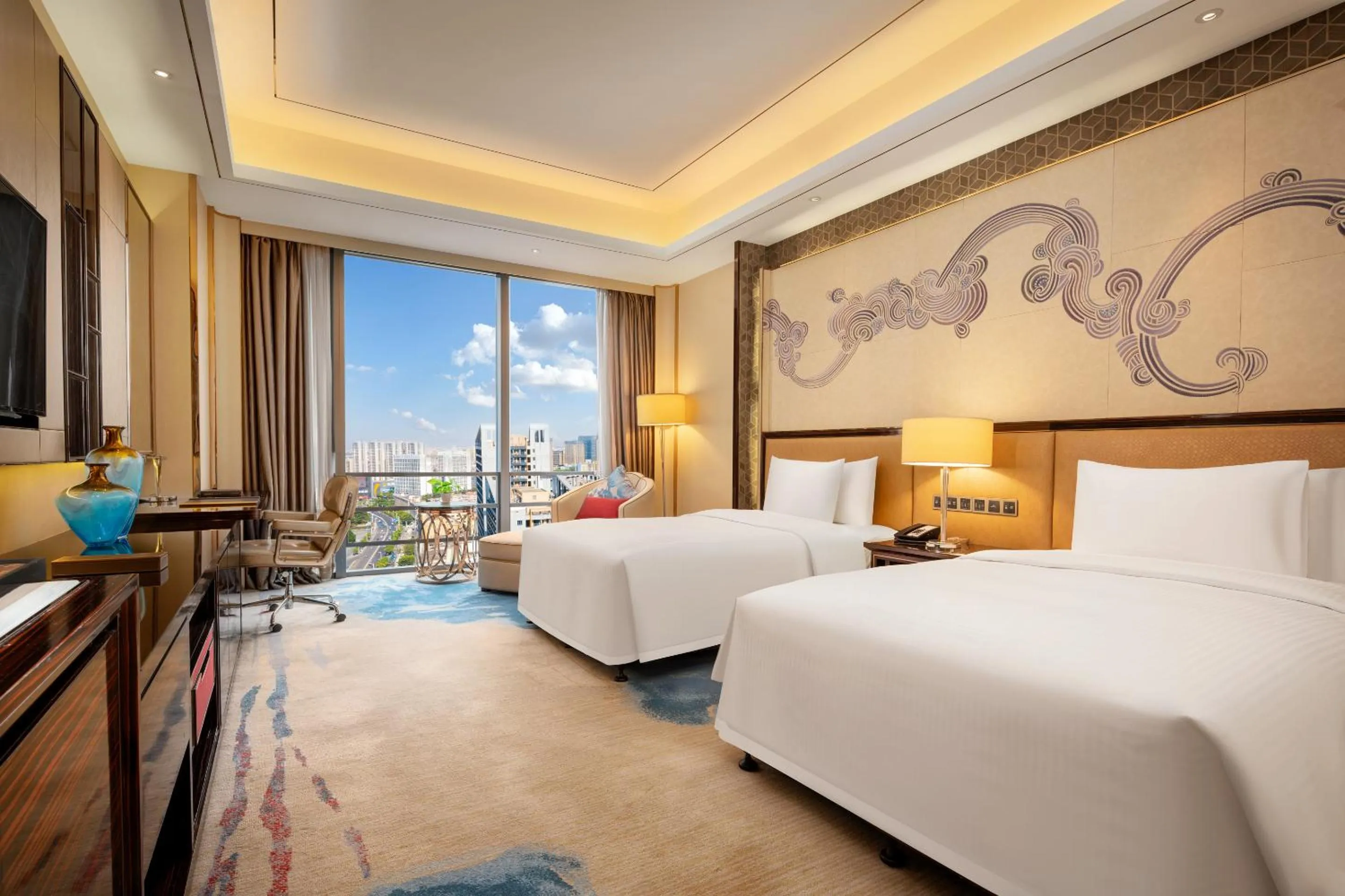 Deluxe Twin Room  in Wanda Vista Dongguan - Free Canton Fair shuttle bus during Canton Fair period