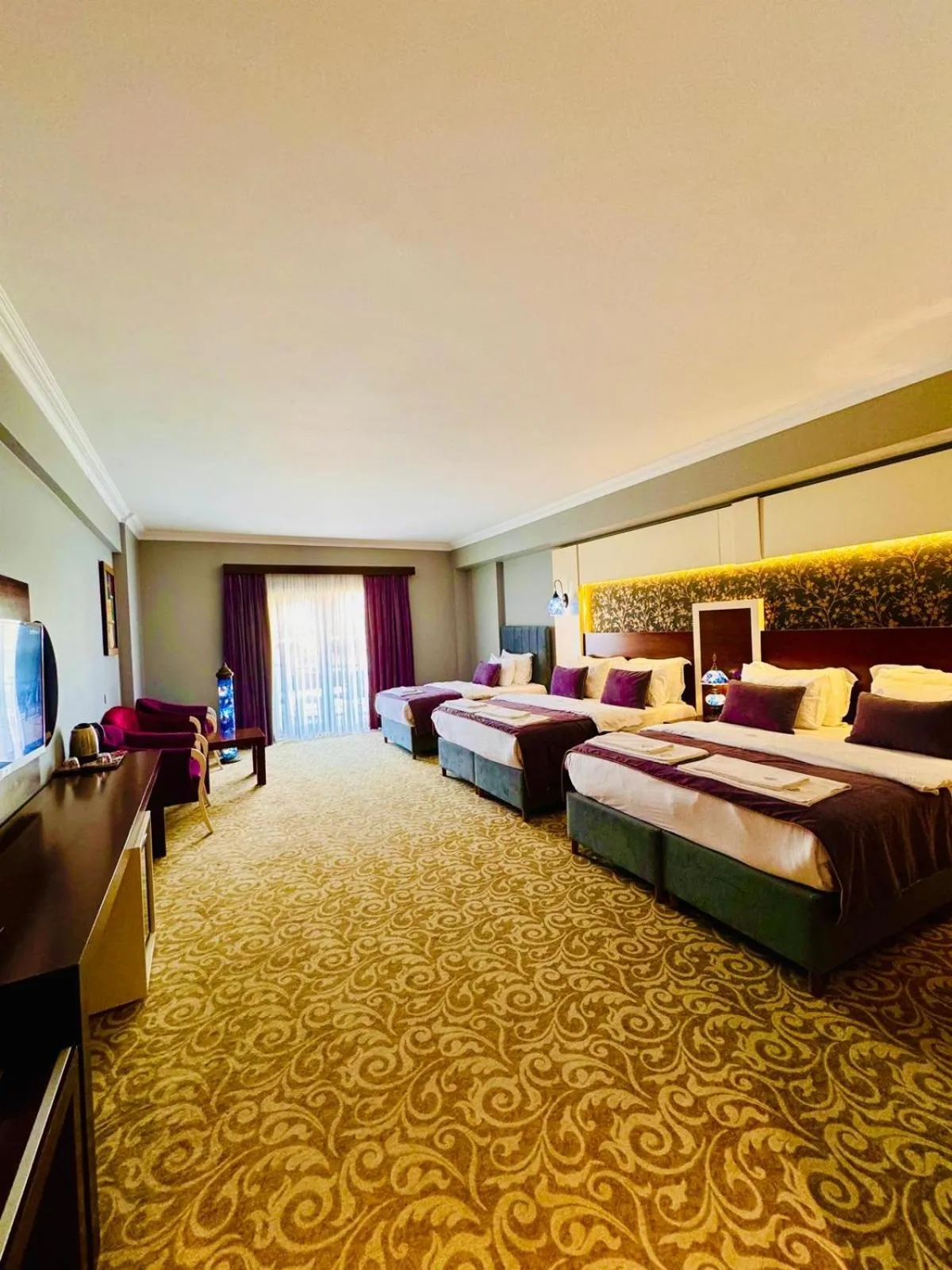 Deluxe Quadruple Room in Pamukkale Whiteheaven Suite Hotel