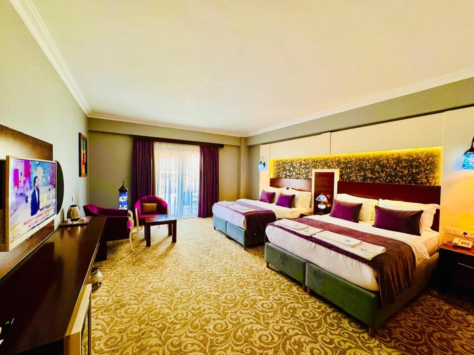 Deluxe Double or Twin Room with Balcony in Pamukkale Whiteheaven Suite Hotel