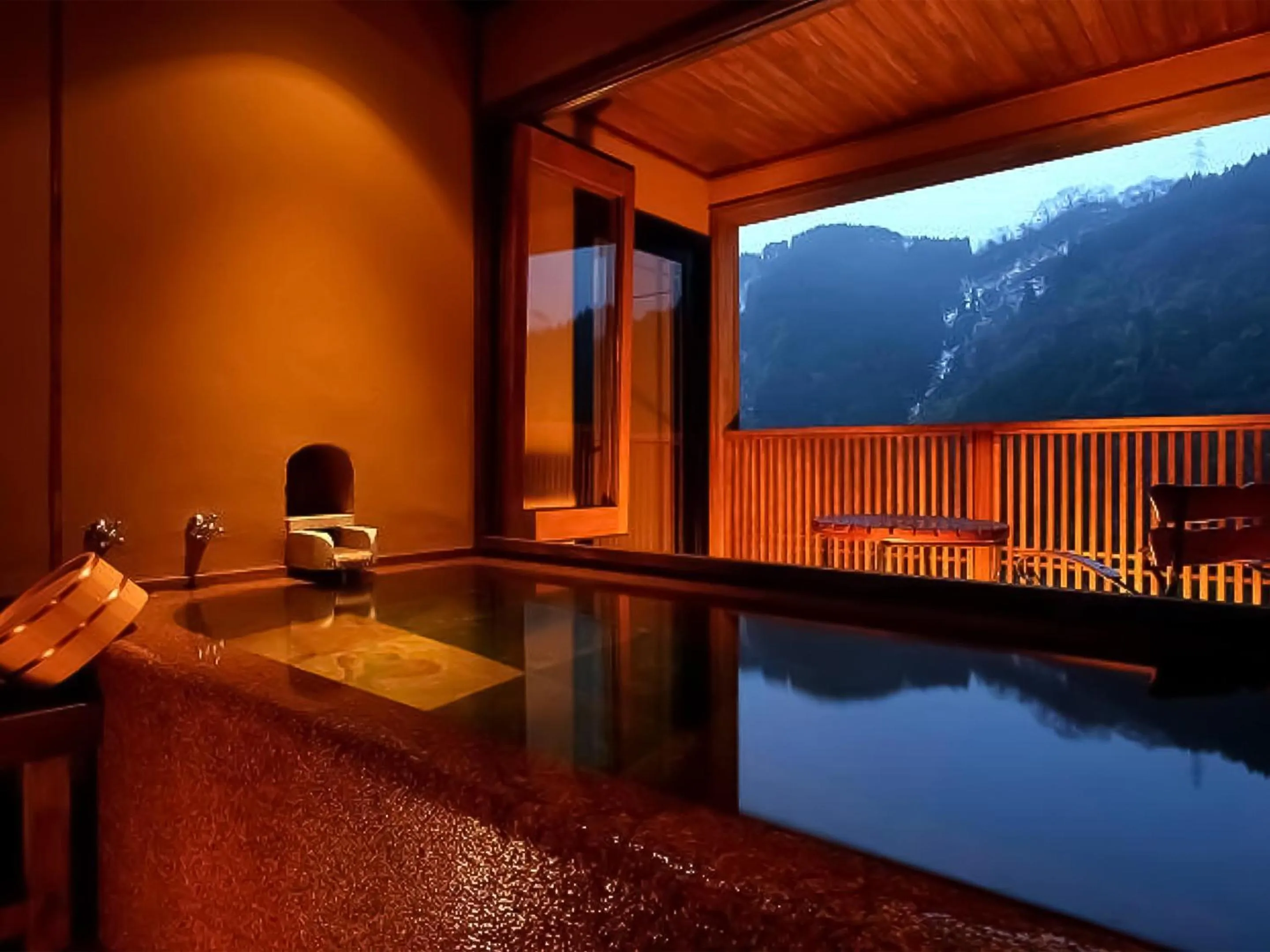 Superior Japanese-Style Room with Open-Air Bath in Sanrakuen