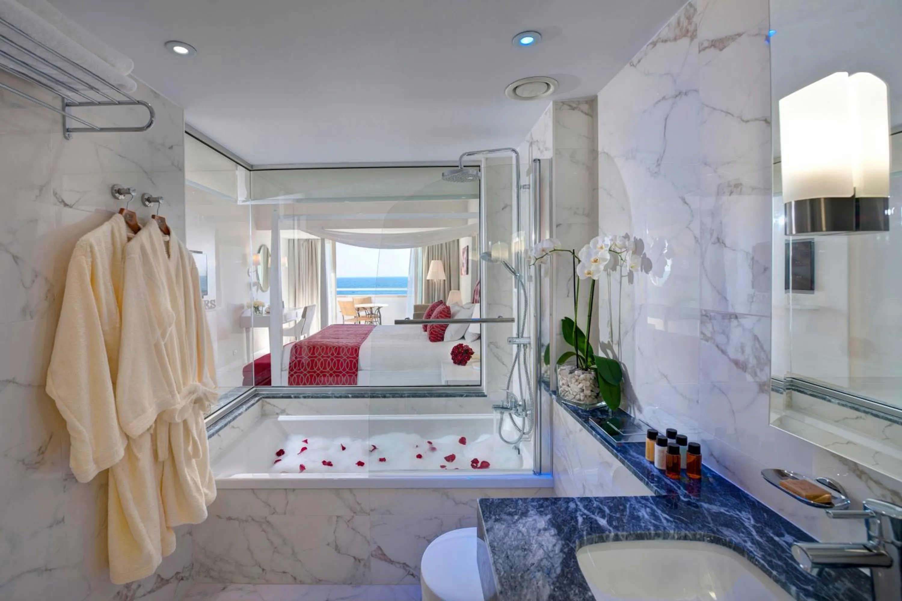 Whiterose Honeymoon Suite in Olympic Lagoon Resort Paphos