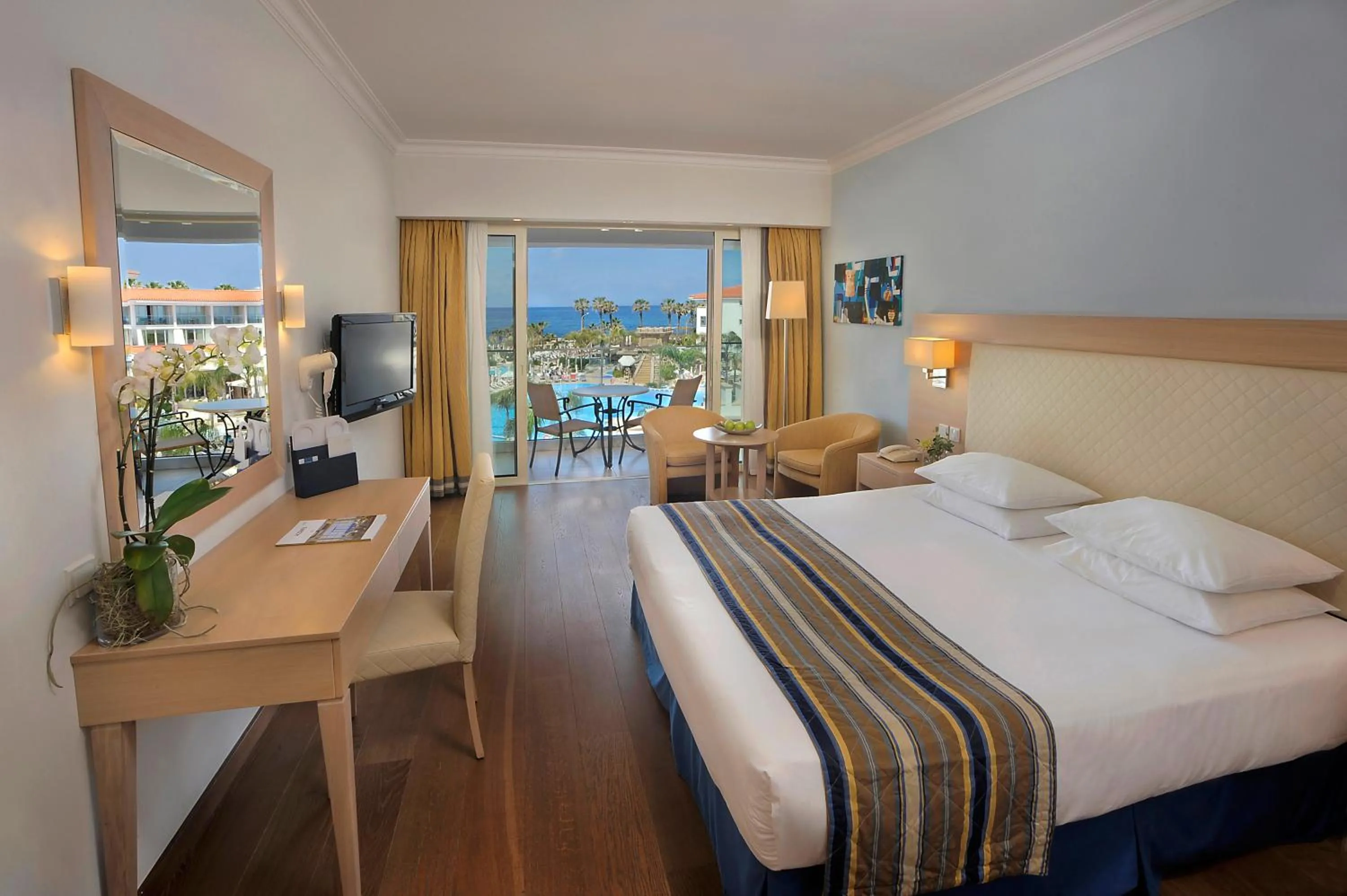 Deluxe Double or Twin Room with Sea View - single occupancy in Olympic Lagoon Resort Paphos