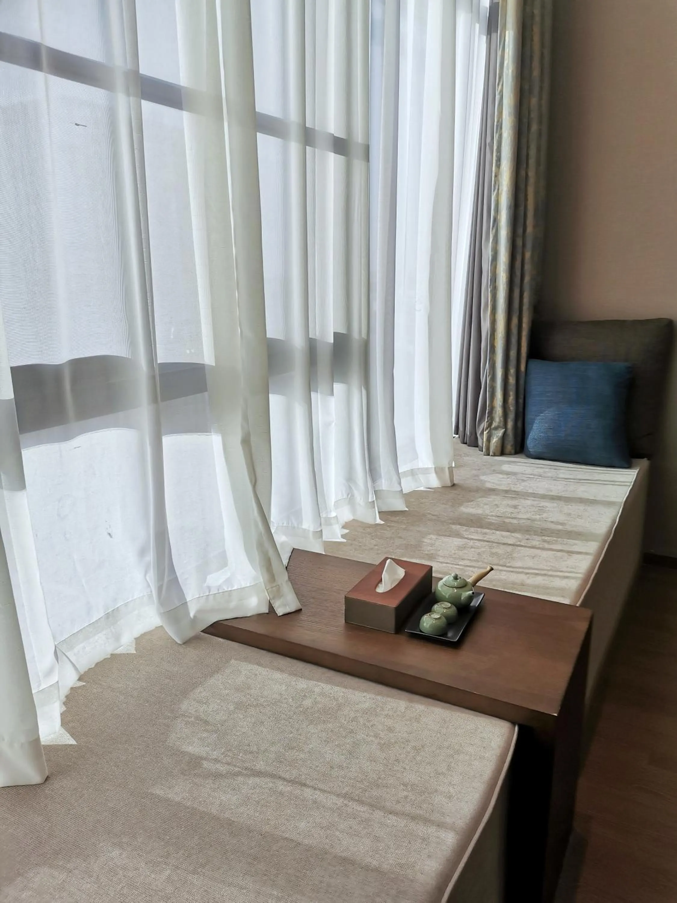 Apartment with King Bed and Loft View in Wyndham Dalian Jinpu