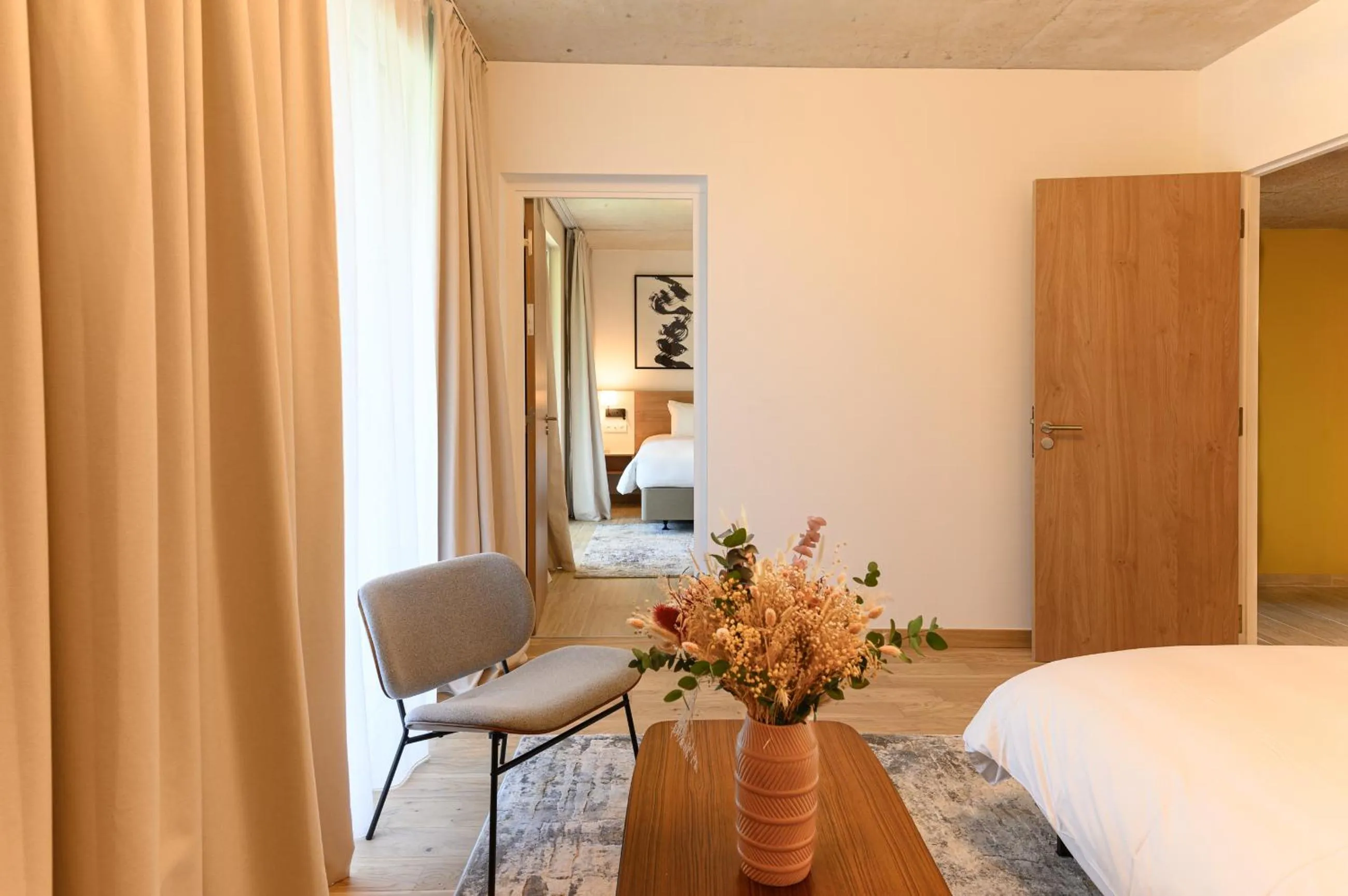 One-Bedroom Suite with Balcony in voco Beaune , Cité des Vins by IHG