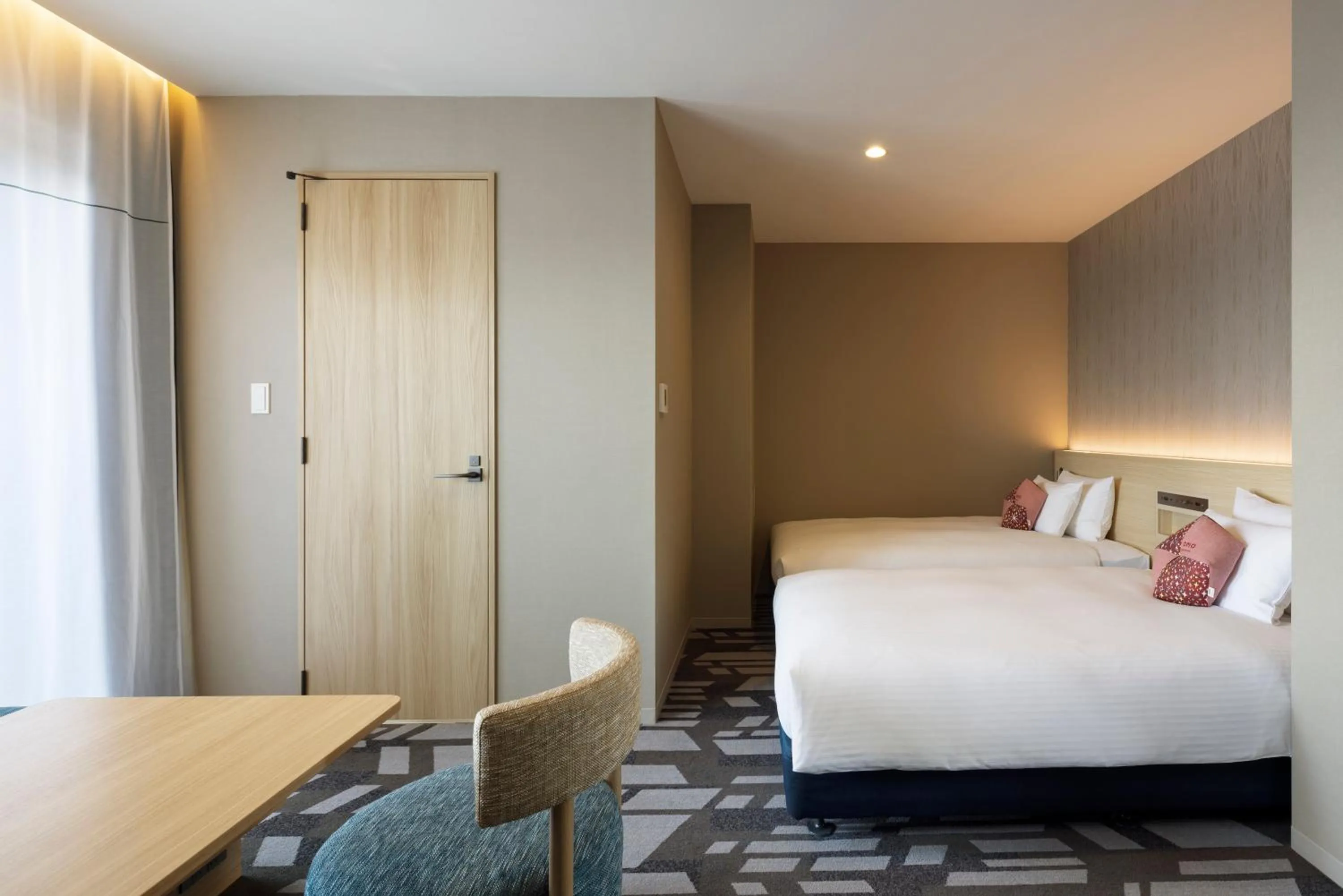 View Bath Twin Room with sofa bed in OMO5 Hakodate by Hoshino Resorts