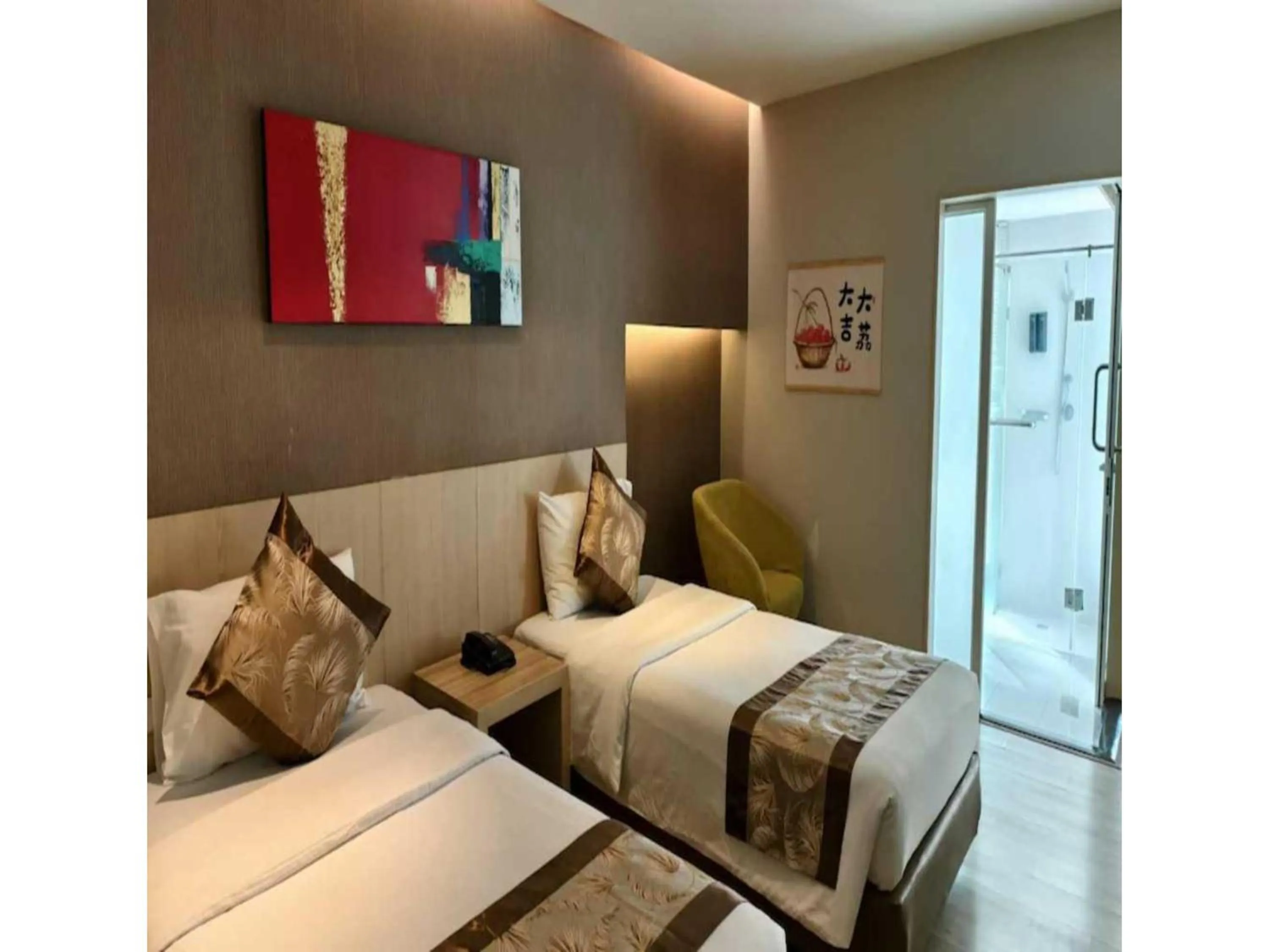 Standard Twin Room in Palette Hi Hotel Bangkok