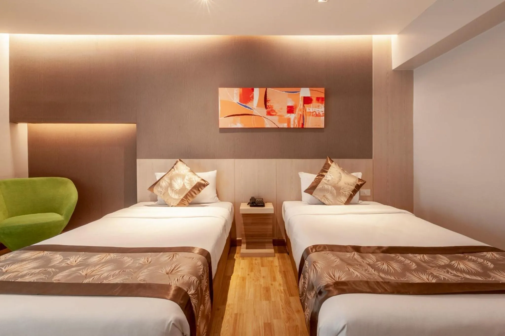 Standard Twin Room in Palette Hi Hotel Bangkok