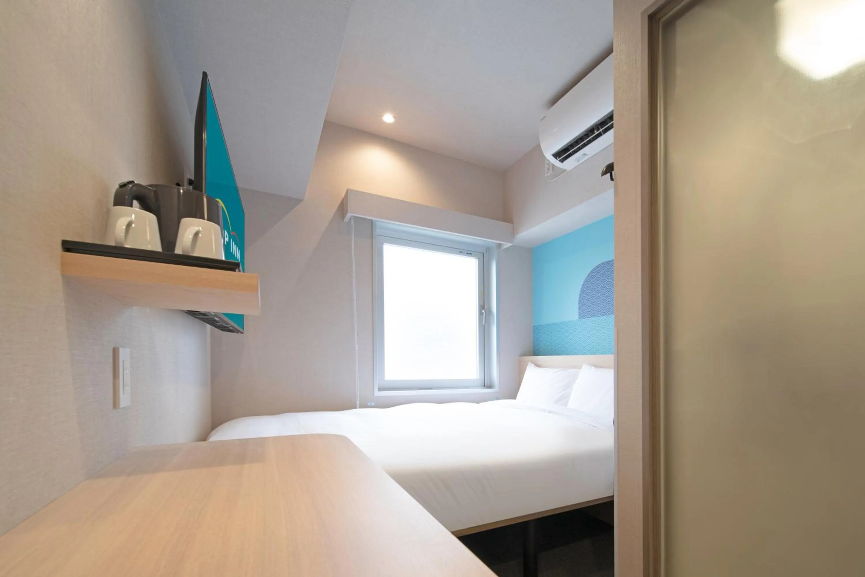 Double Room with Walk-in Shower in Hop Inn Tokyo Ueno
