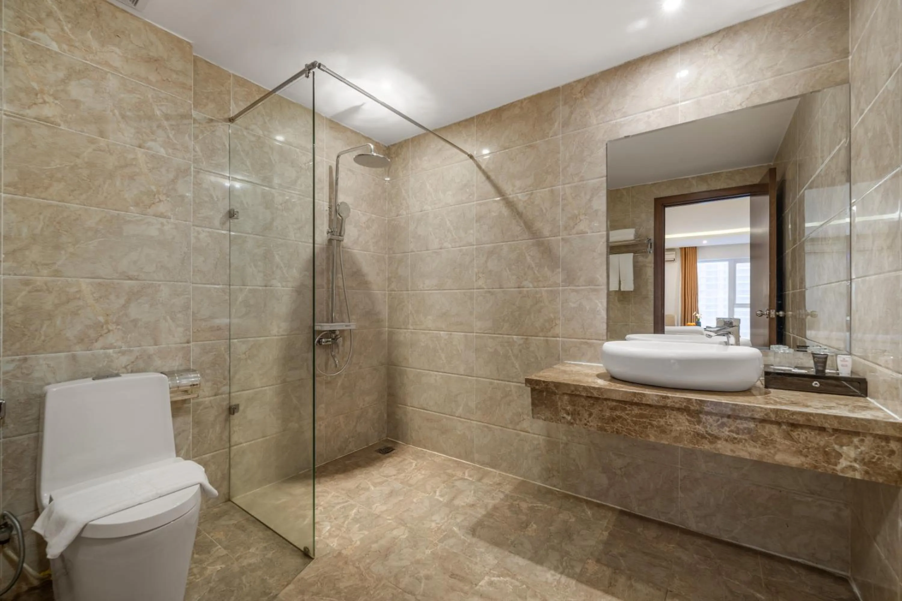 Triple Room with City View in TGT BEACH HOTEL