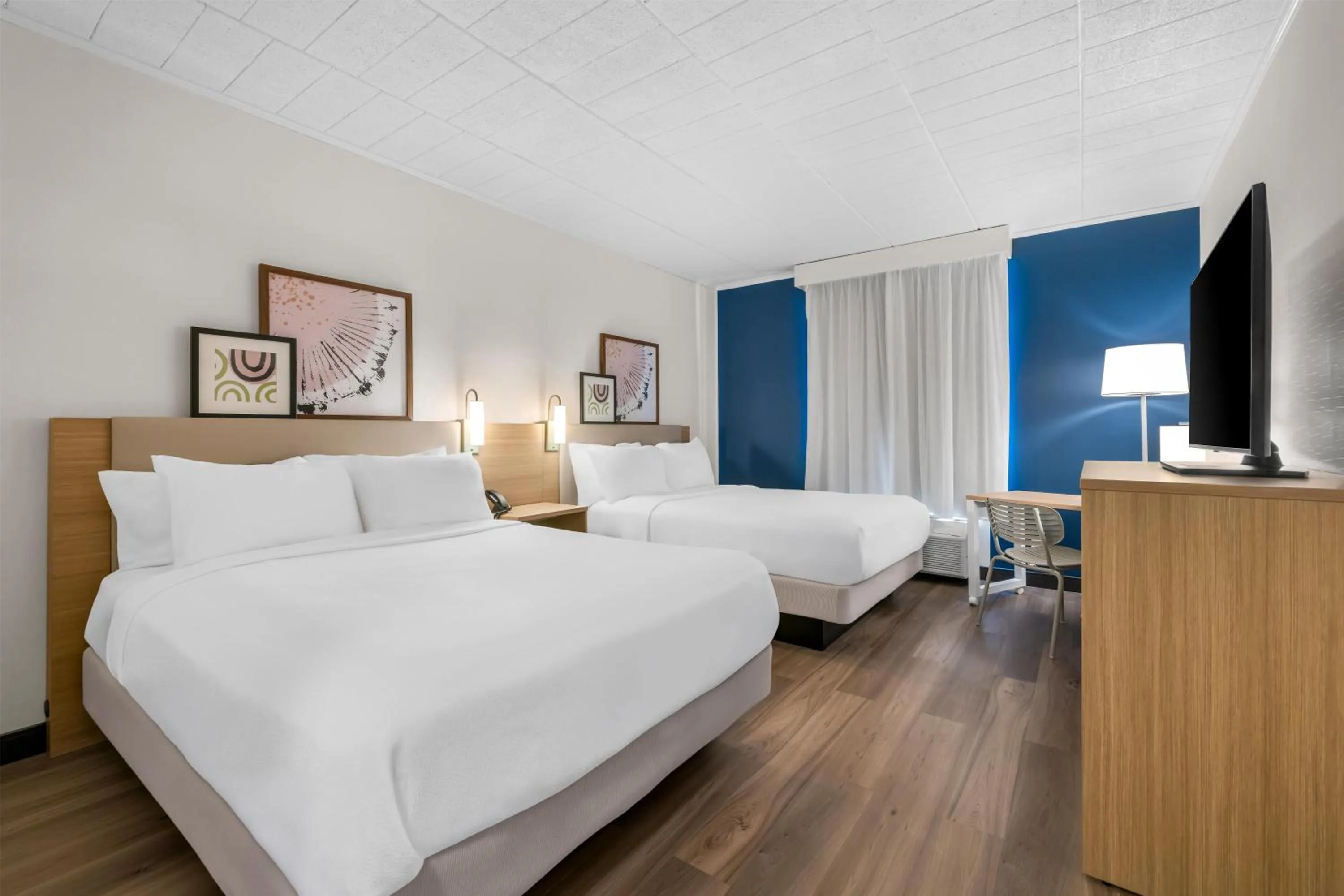 Queen Room with Two Queen Beds in Spark by Hilton Lockport