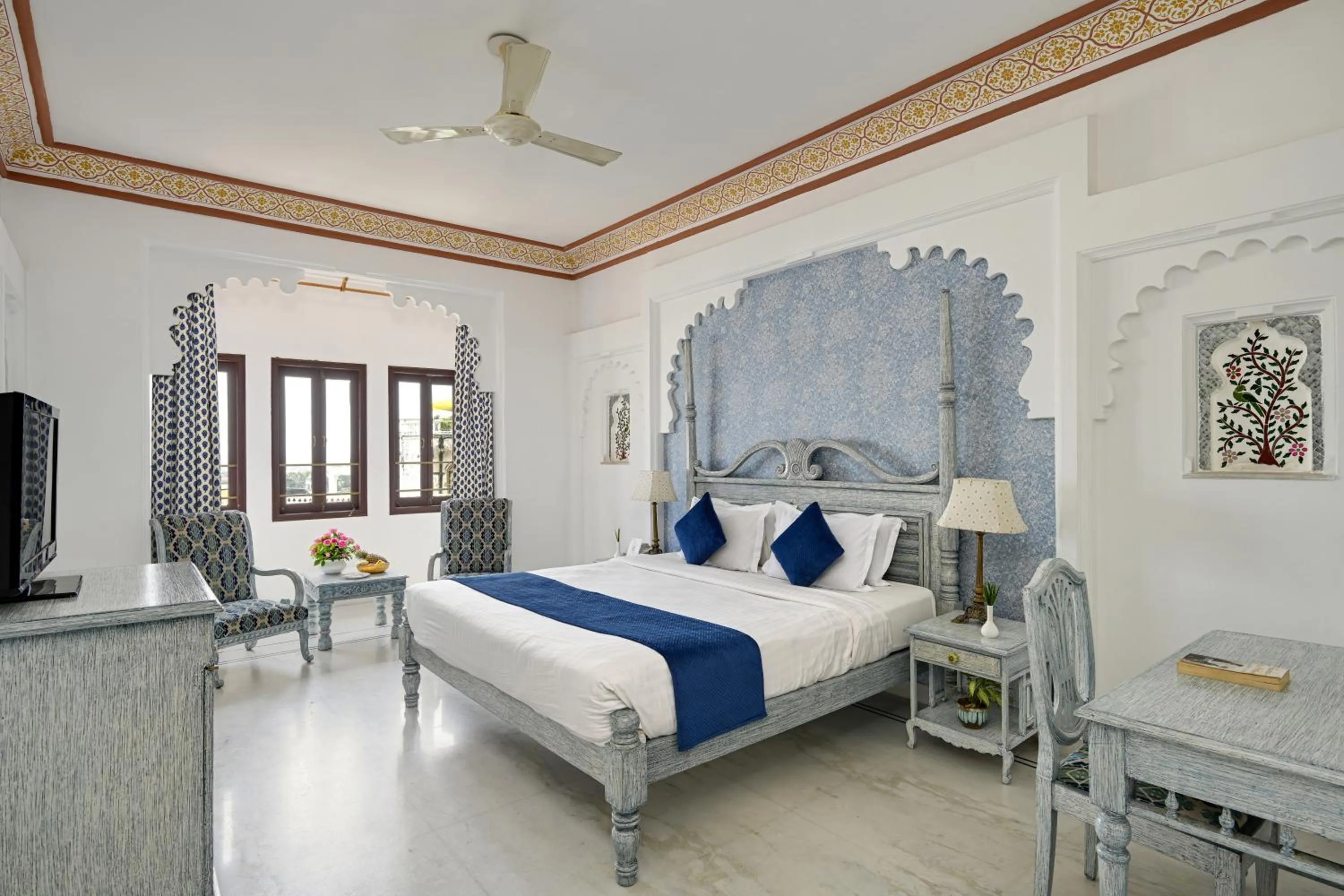 Superior Double Room in Swaroop Vilas - Lake Facing Boutique Hotel