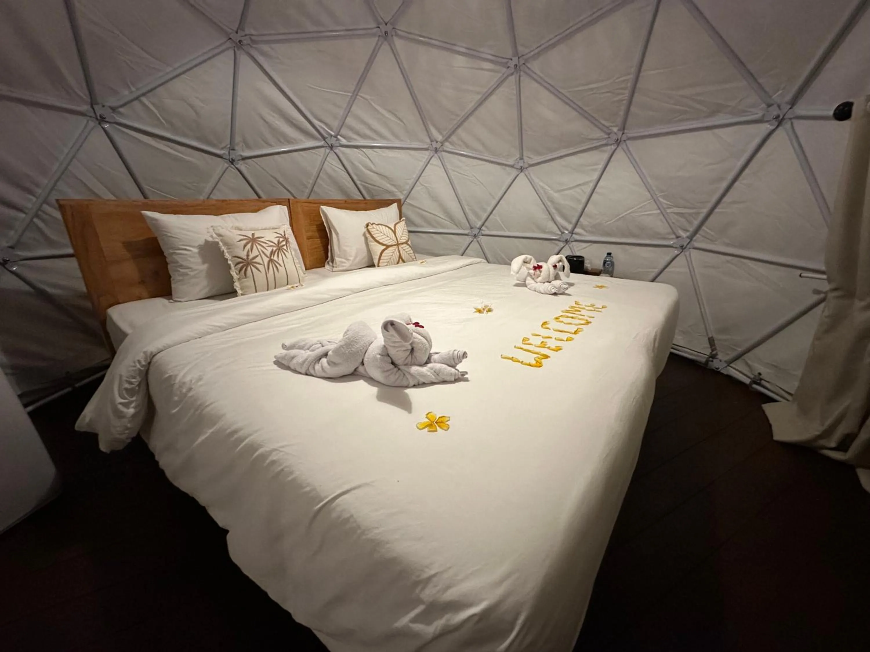 Couple Dome Tent King in Glamping @ Pebbles & Fins