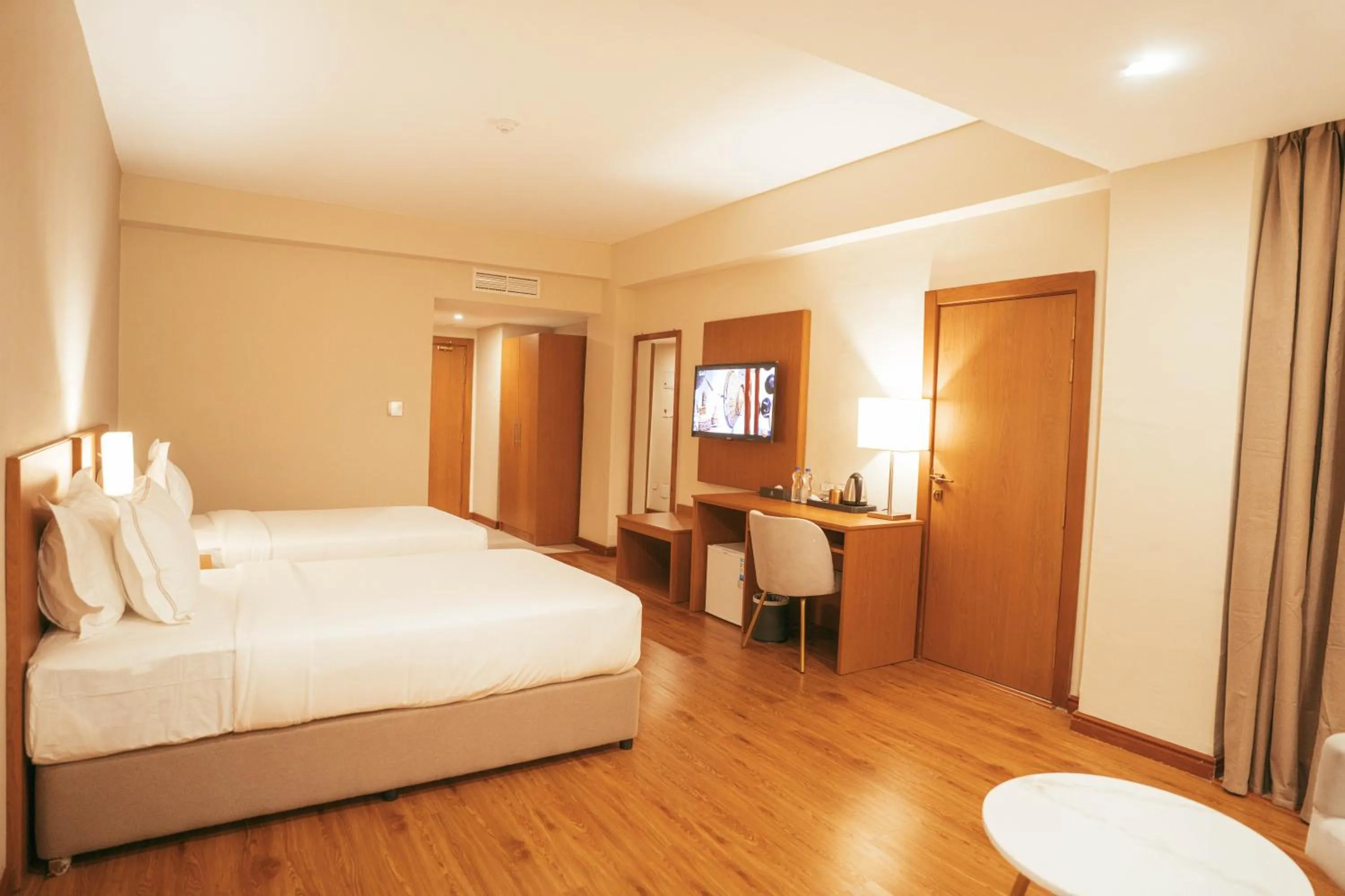 Superior Twin Room in AYA Addis Hotel