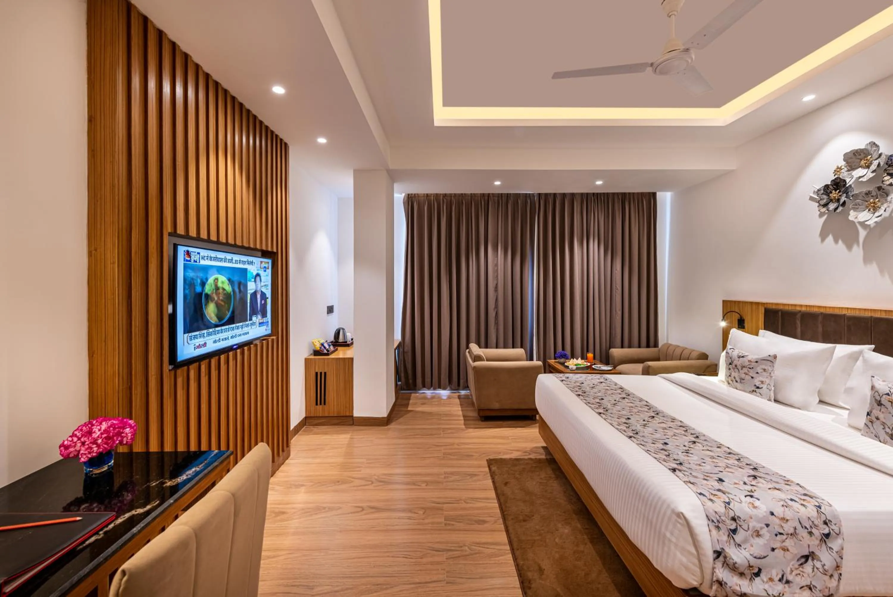 Superior King Room - single occupancy in Lords Eco Inn Dehradun