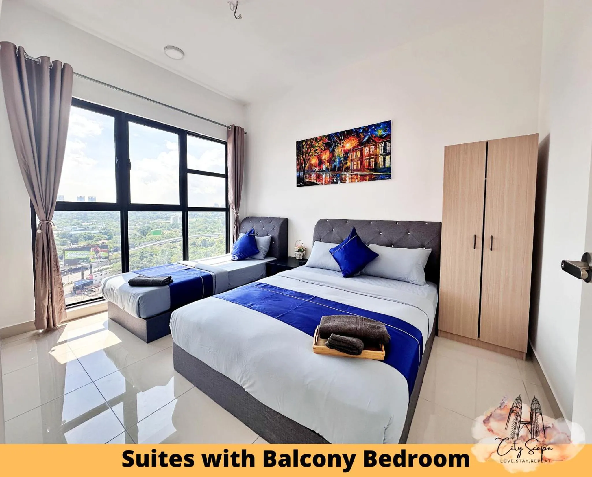 Suite with Balcony in Trion @ Kuala Lumpur near KLCC TRX by Cityscape