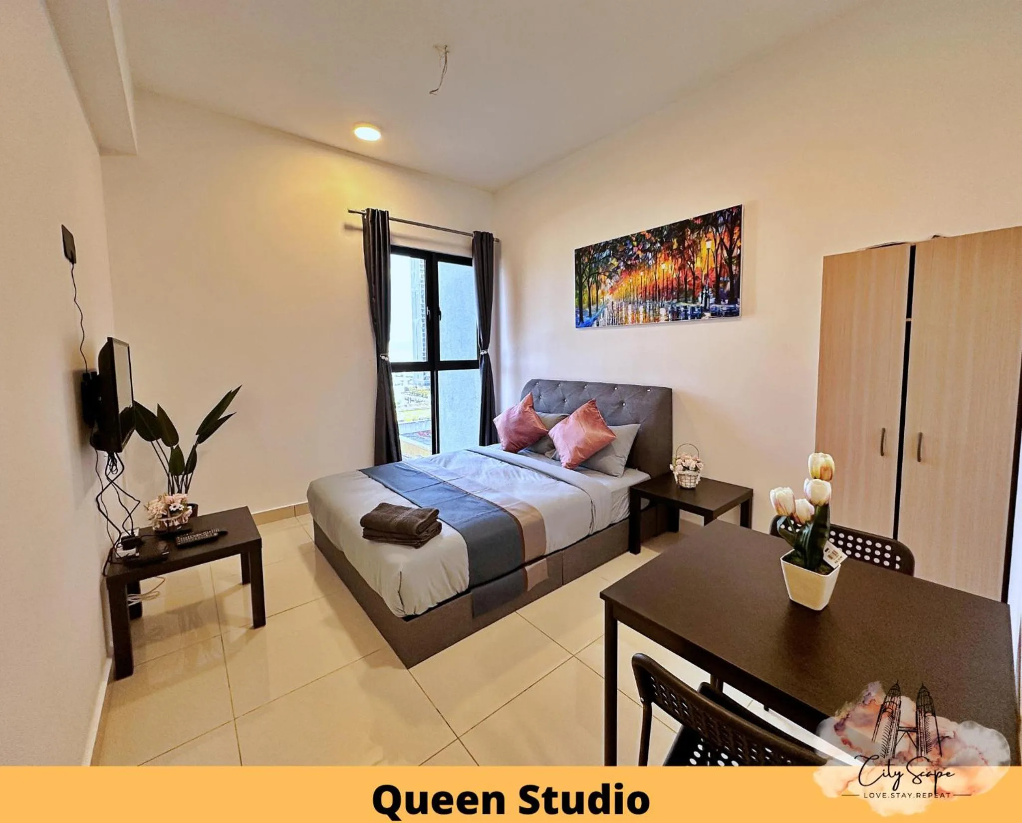 Queen Studio in Trion @ Kuala Lumpur near KLCC TRX by Cityscape