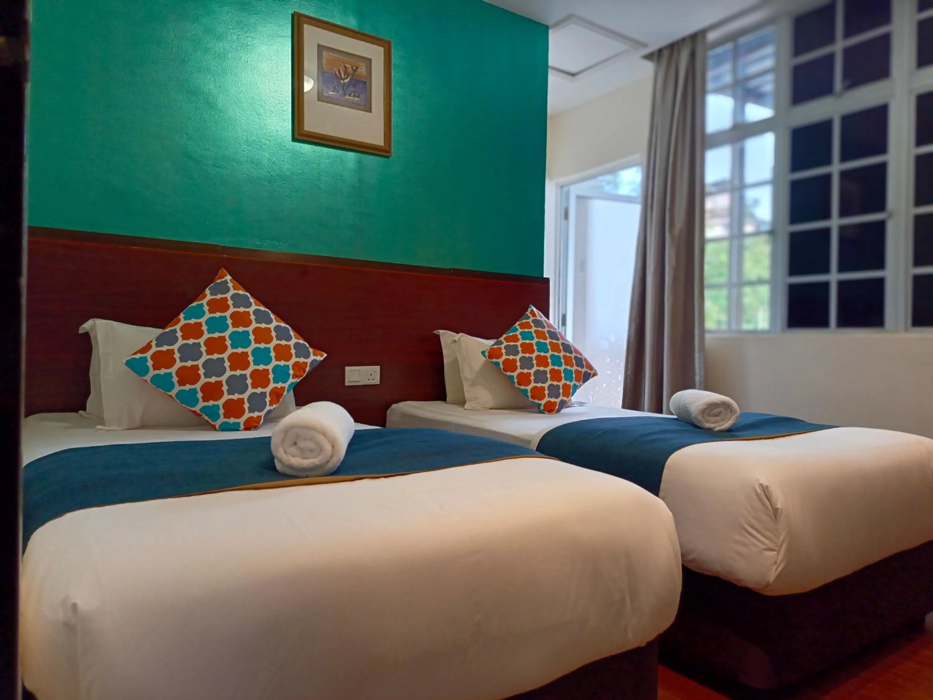 Twin Room with Balcony in Beautiful Marigold Hotel