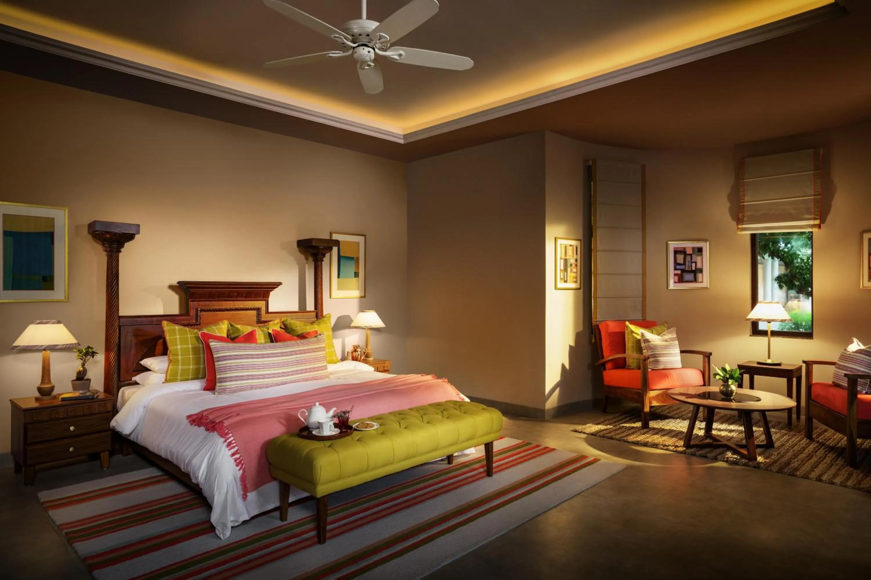 Deluxe Room with Ganges View in Anand Kashi by the Ganges Rishikesh - IHCL Seleqtions