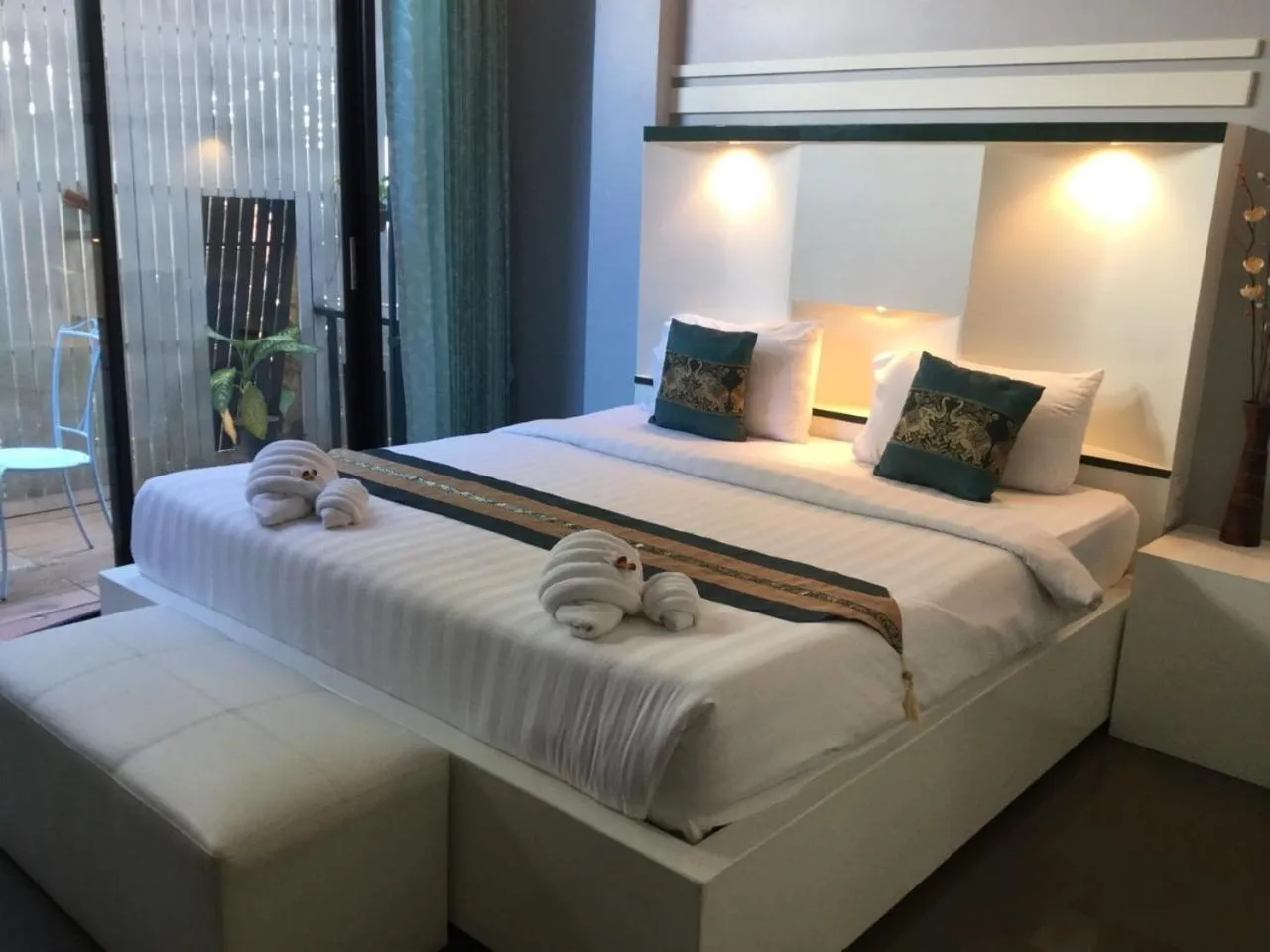 Deluxe Double or Twin Room in Saranya River House สรัญญาริเวอร์เฮาส์