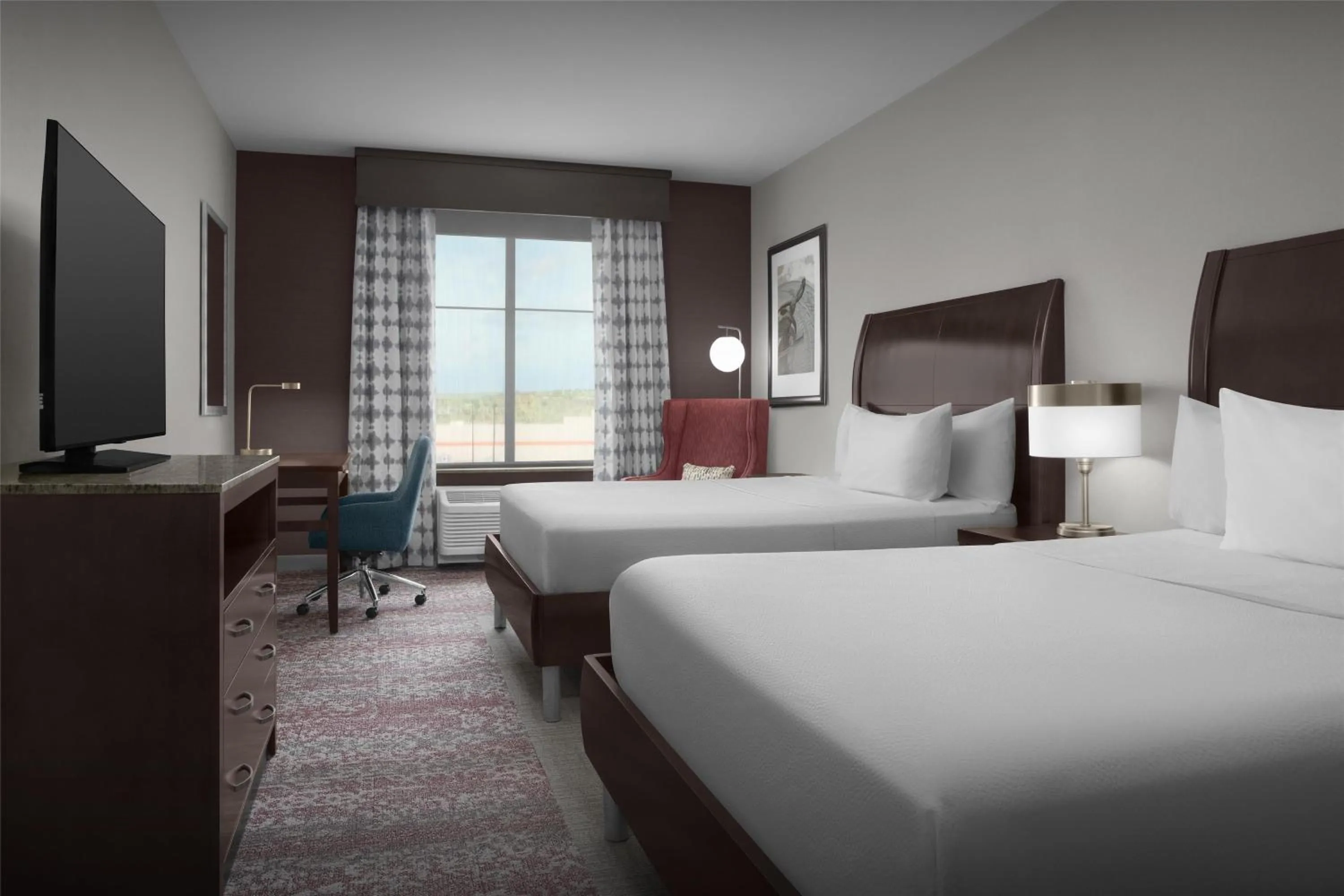 Queen Room with Two Queen Beds in Hilton Garden Inn Gallup