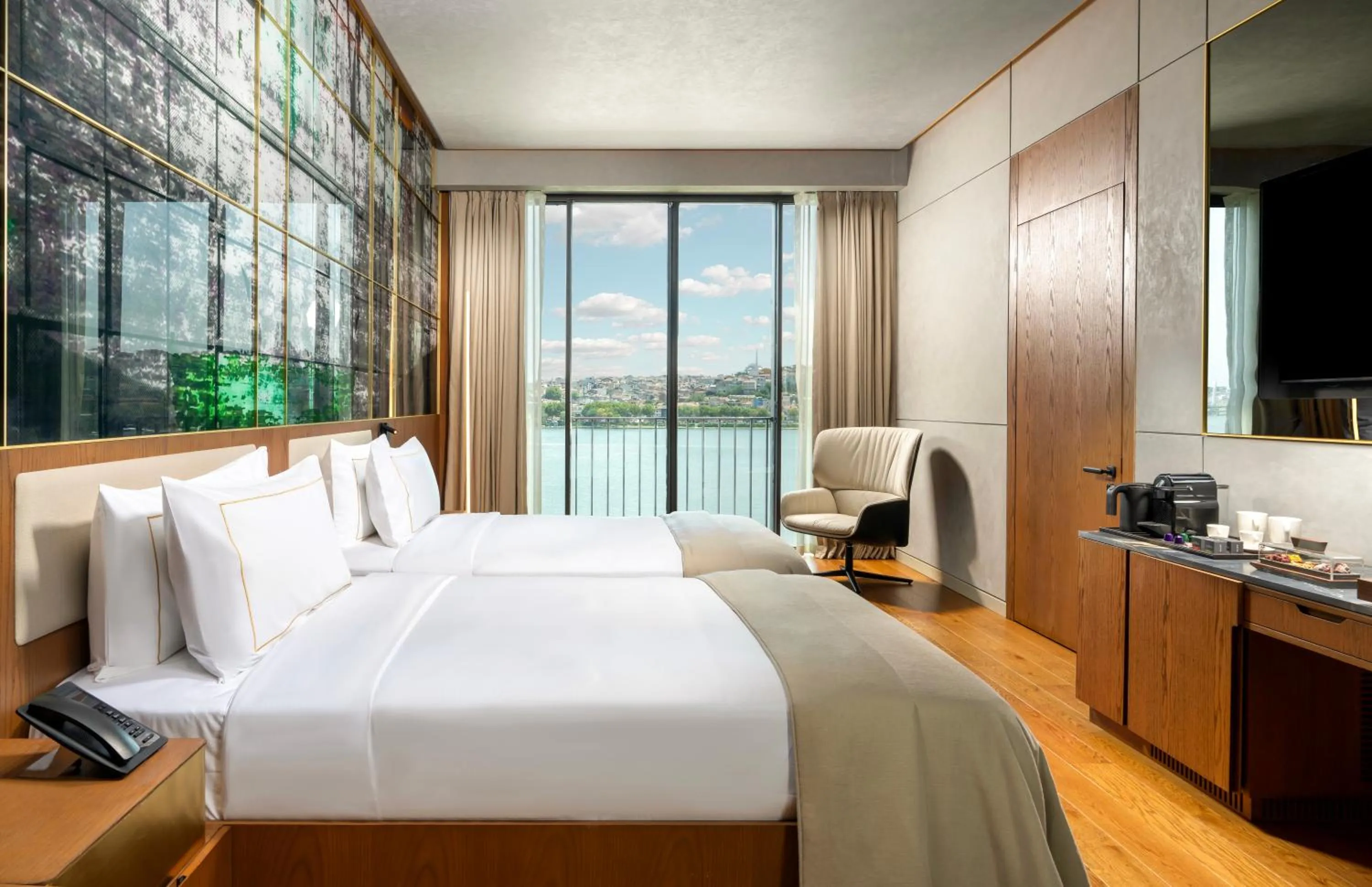 Two-Bedroom Family Room with Partial Sea View in Rixos Tersane Istanbul