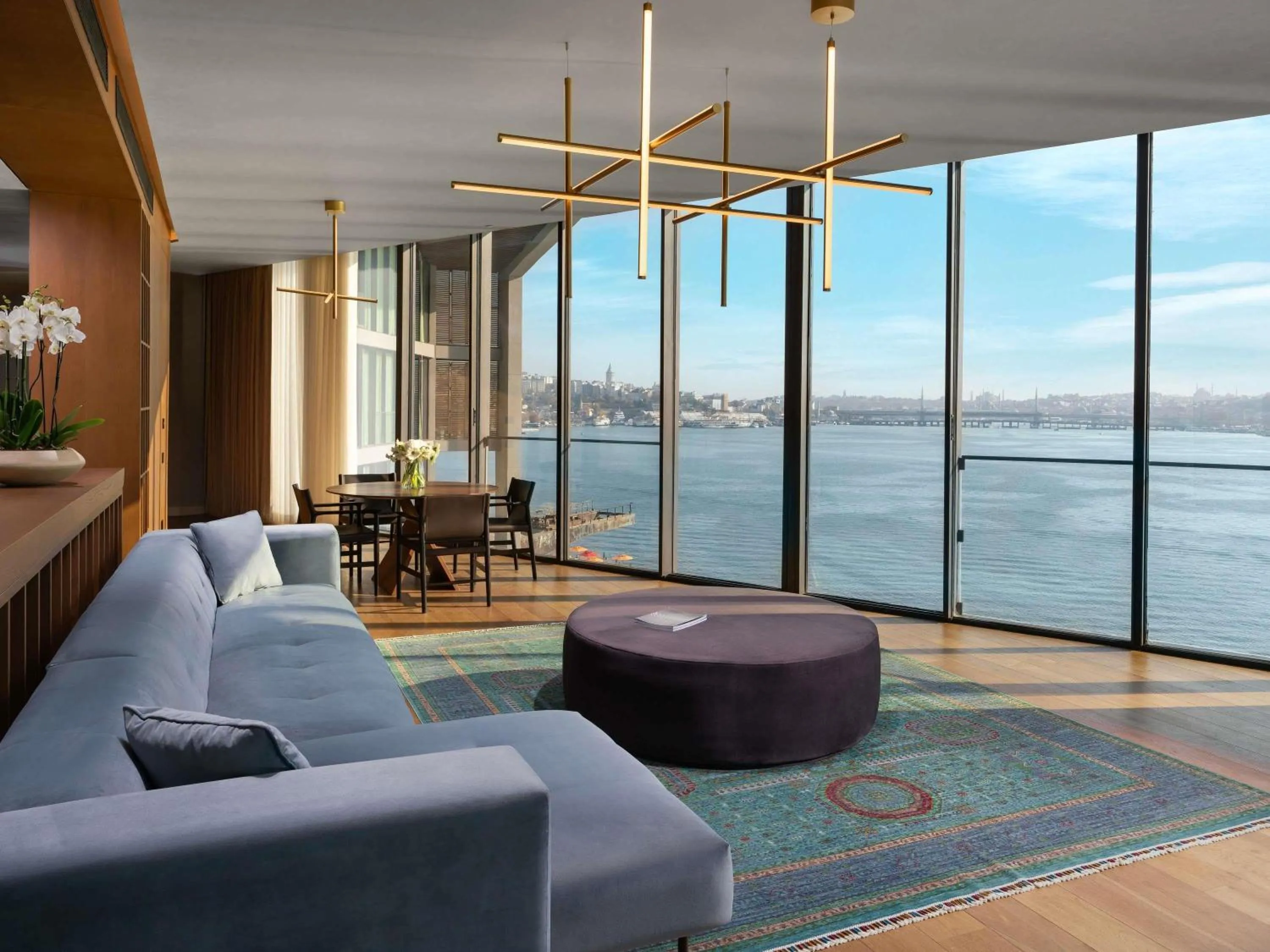 One-Bedroom Duplex Terrace Suite with Sea View and Butler Service in Rixos Tersane Istanbul