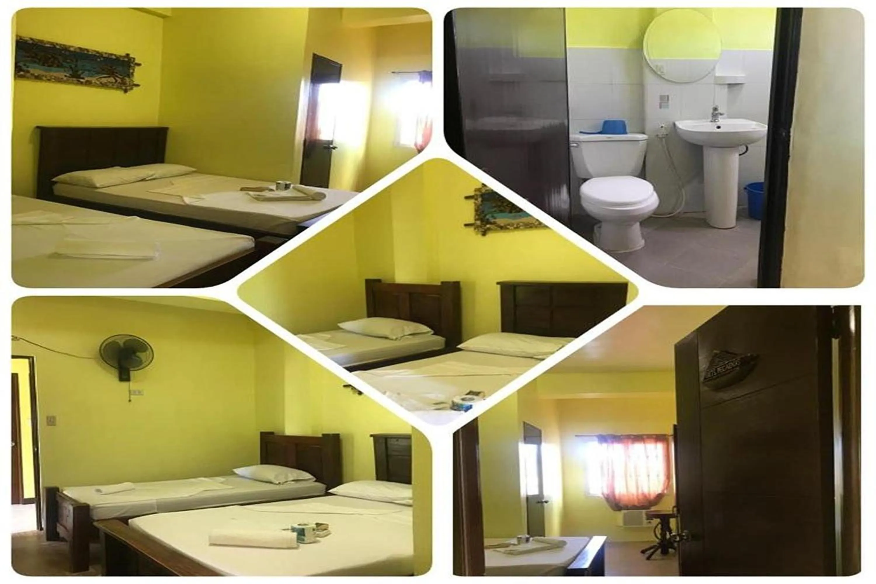 Economy Triple Room in Luis Bay Travellers Lodge Coron