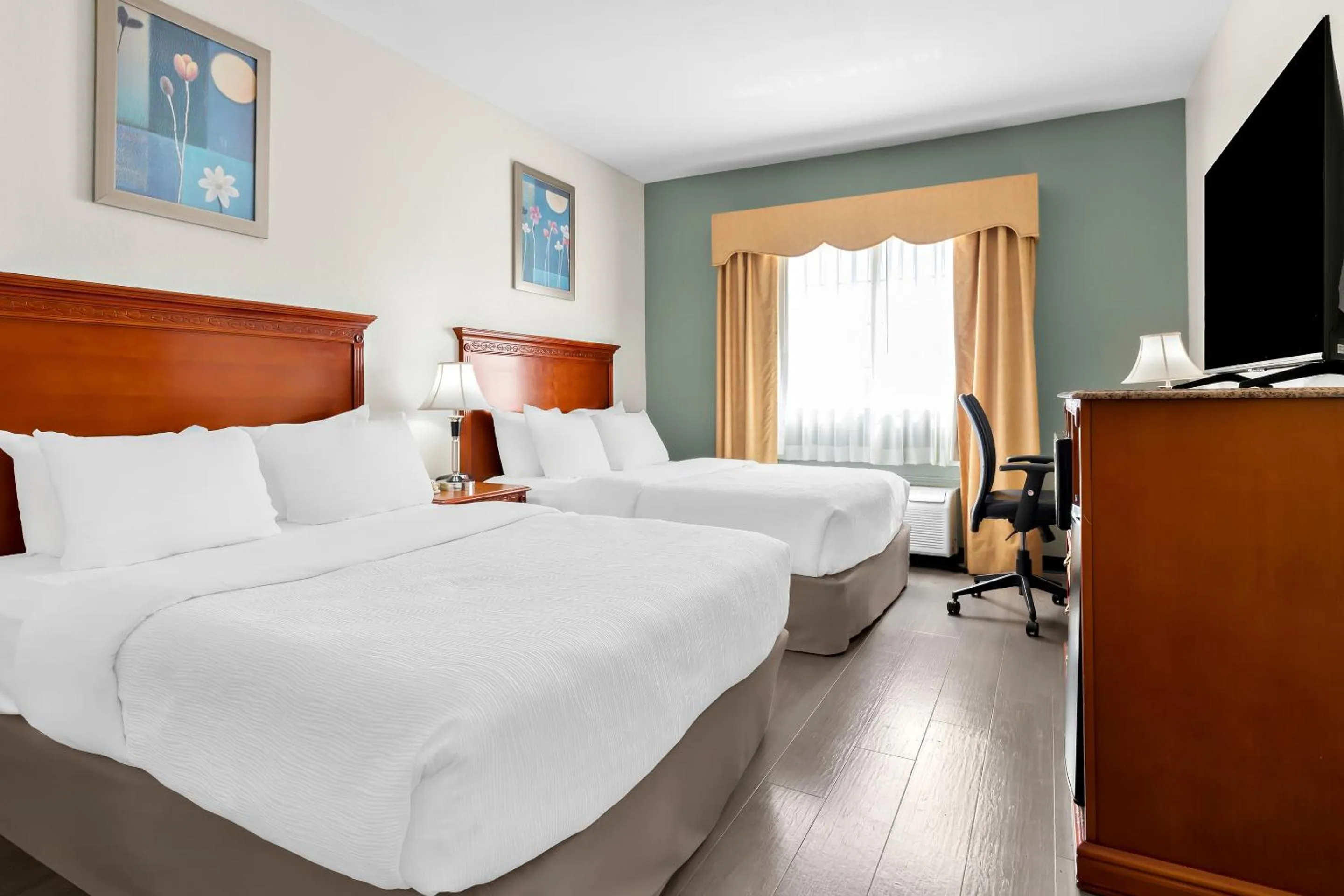 Two Queen Beds - Disability Access/Non Smoking in Quality Inn & Suites McAlester on Hwy 69