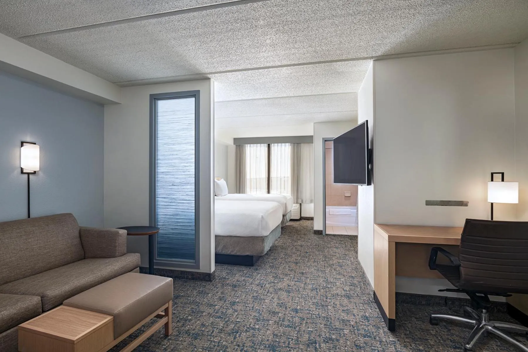 Double Room with Two Double Beds and Sofa Bed in Hyatt Place Austin Arboretum