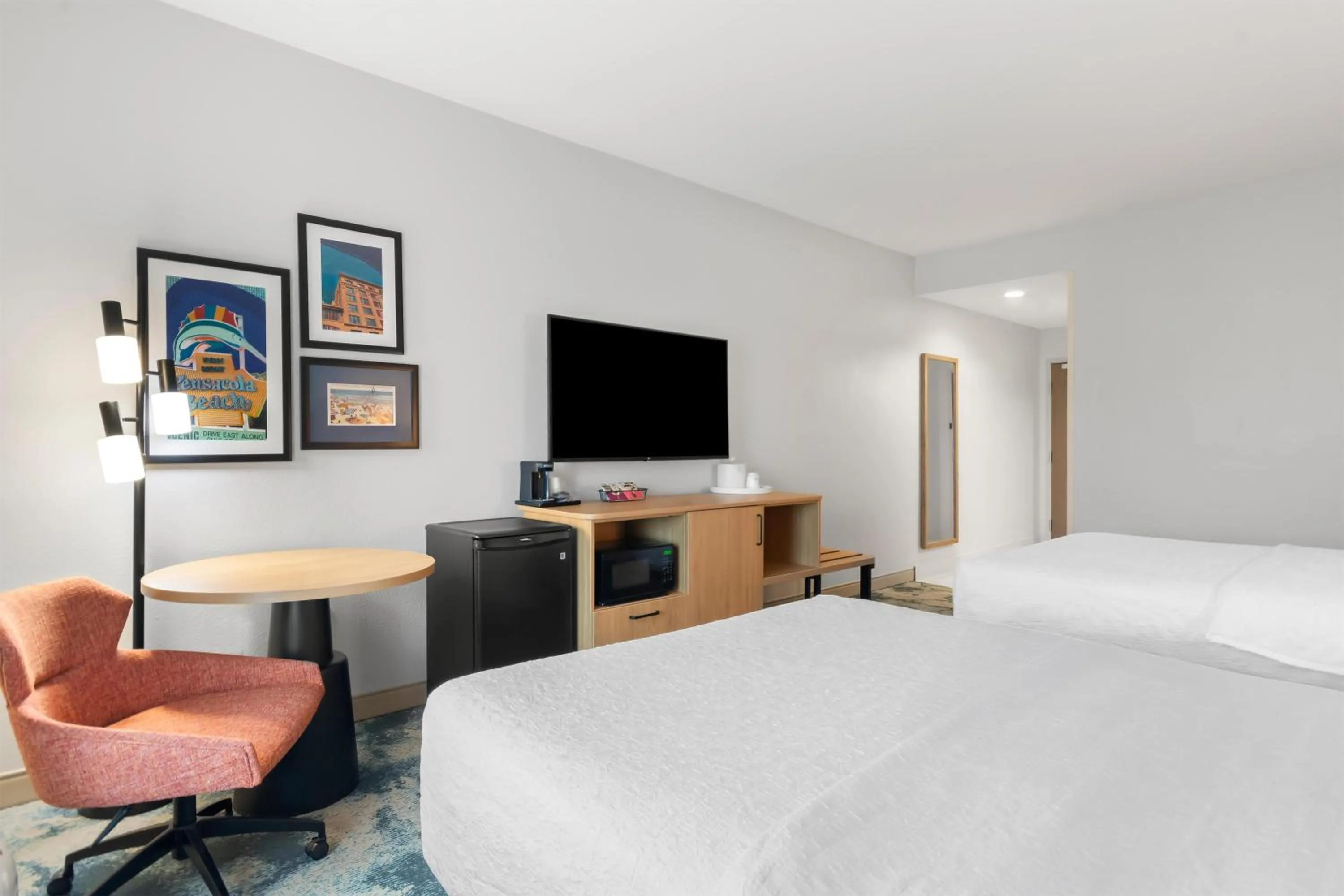 Queen Room with Two Queen Beds (4 Adults) in Hampton Inn & Suites Pensacola/I-10 Pine Forest Road