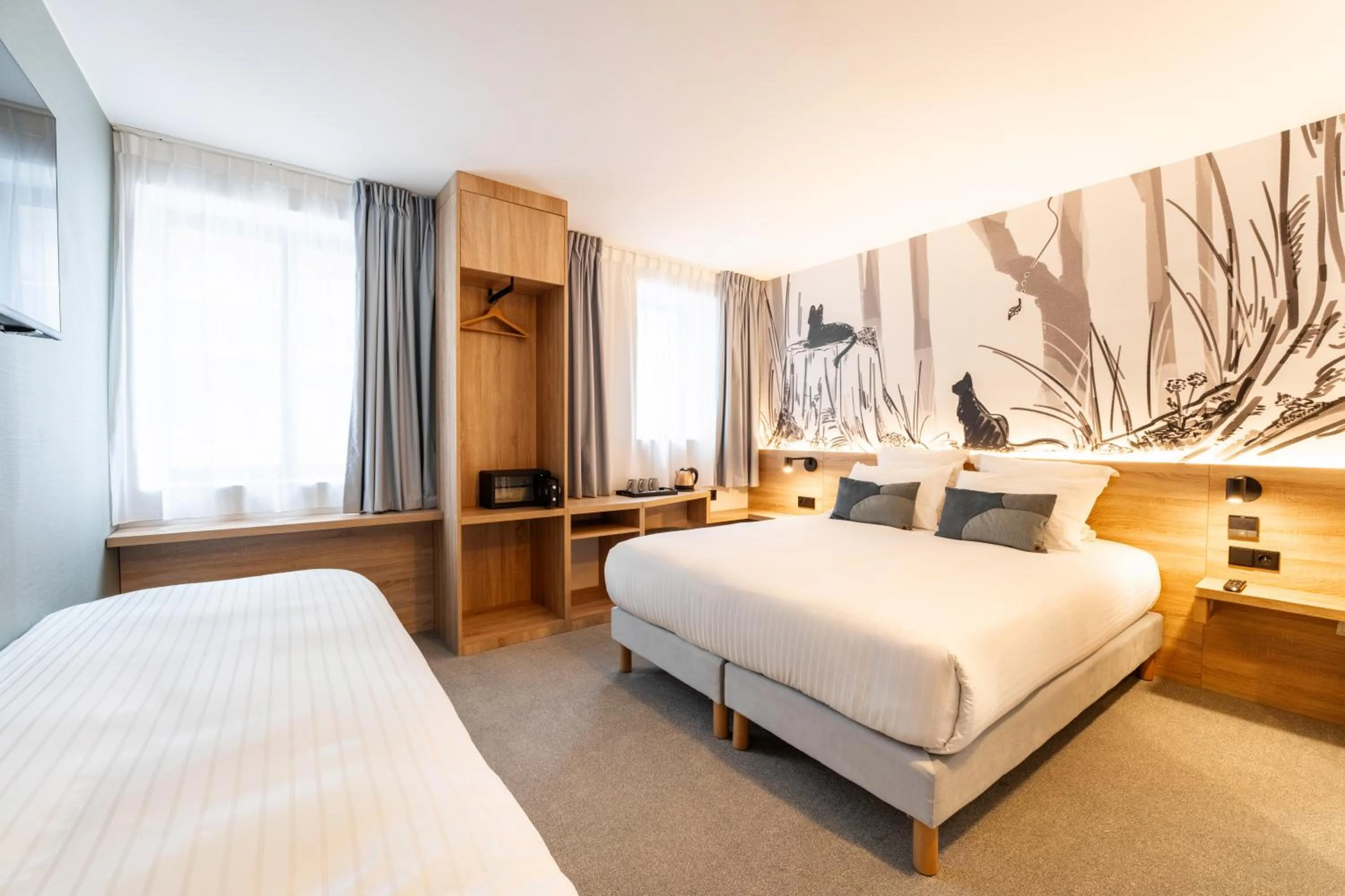 Triple Room in GREEN PARK HOTEL PARIS