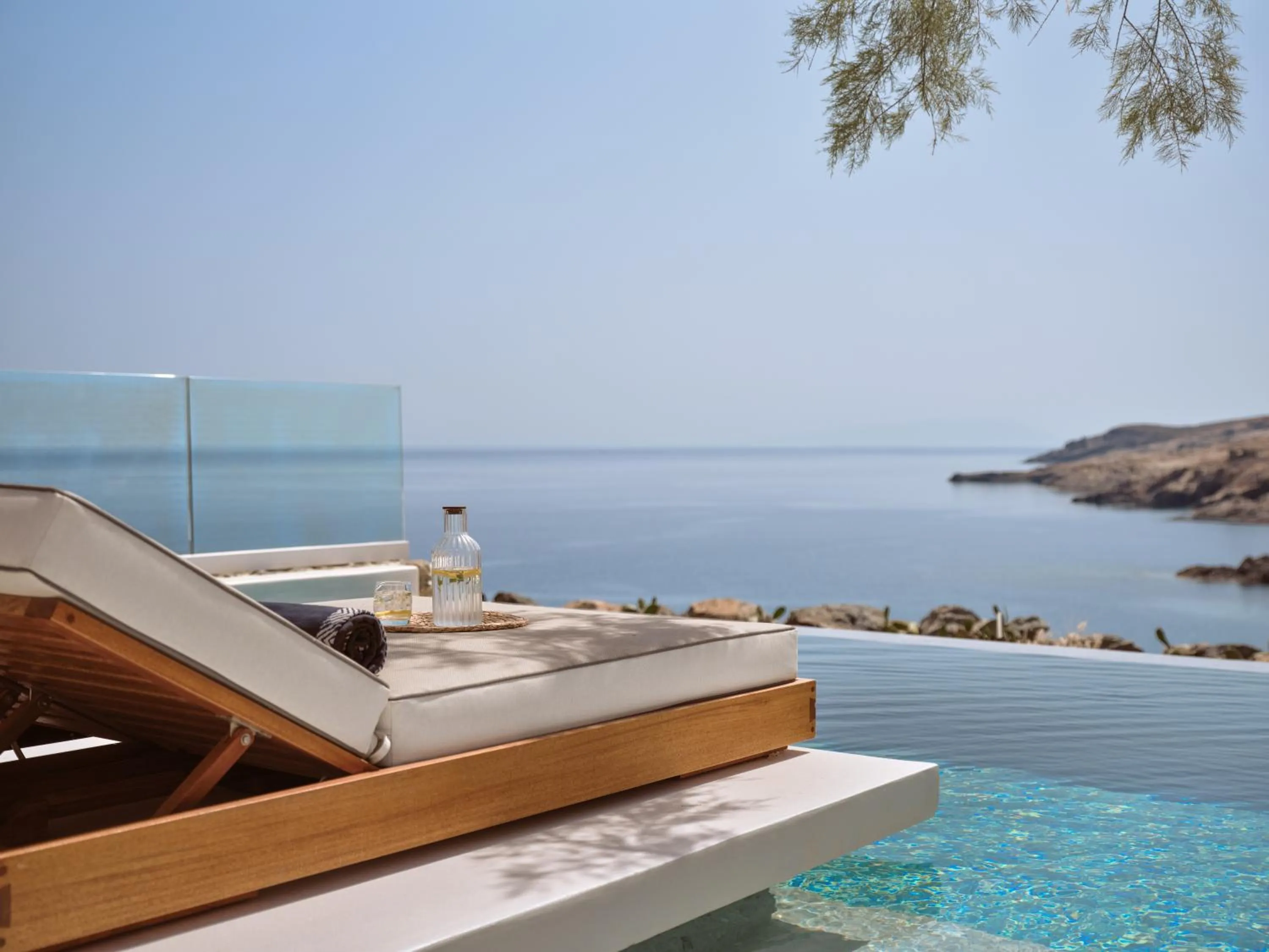 One-Bedroom Villa with Pool and Spa in Semeli Coast Mykonos Curio Collection by Hilton