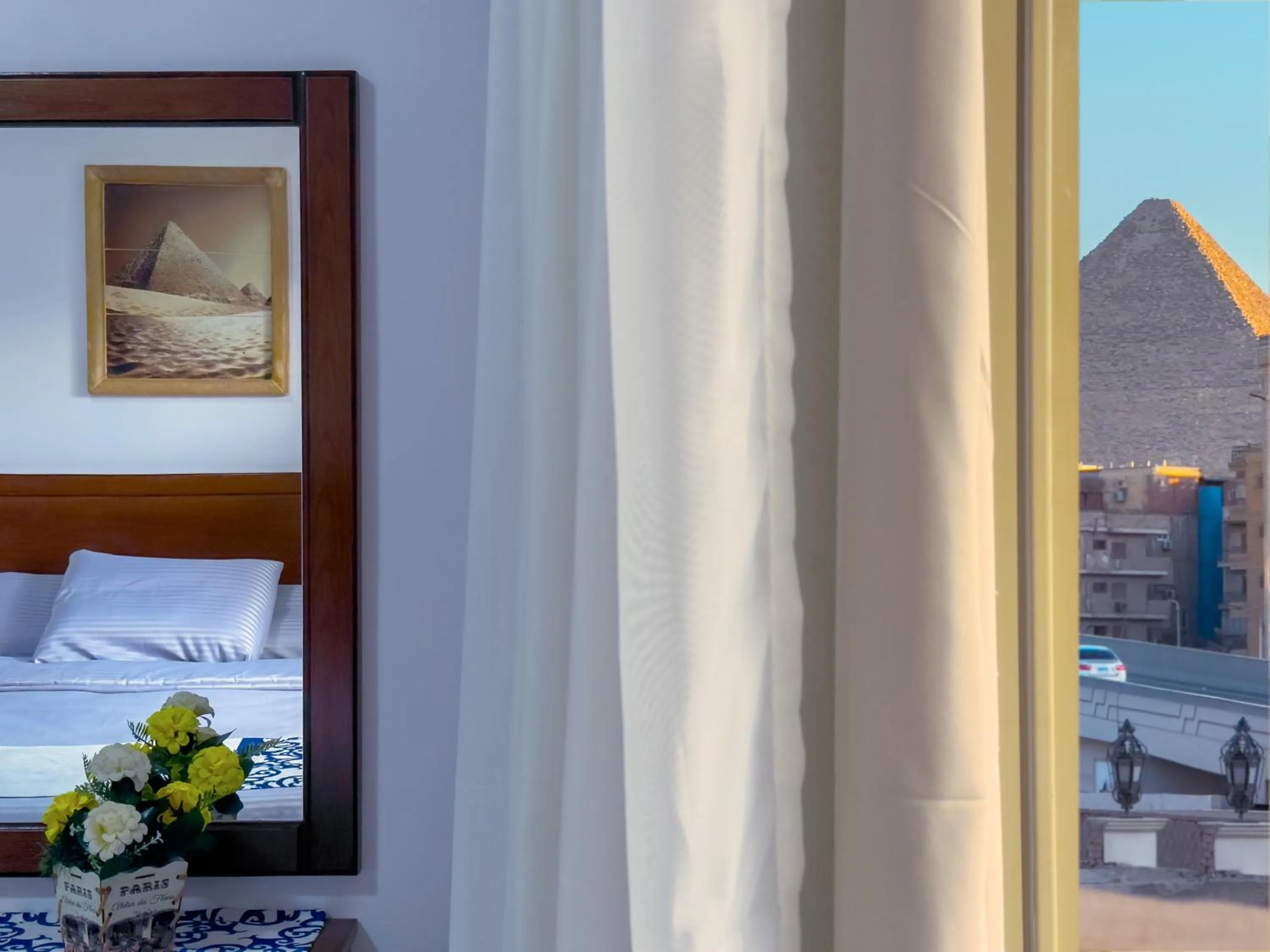 Triple Room with View in Royal Crown Hotel Giza Pyramids View