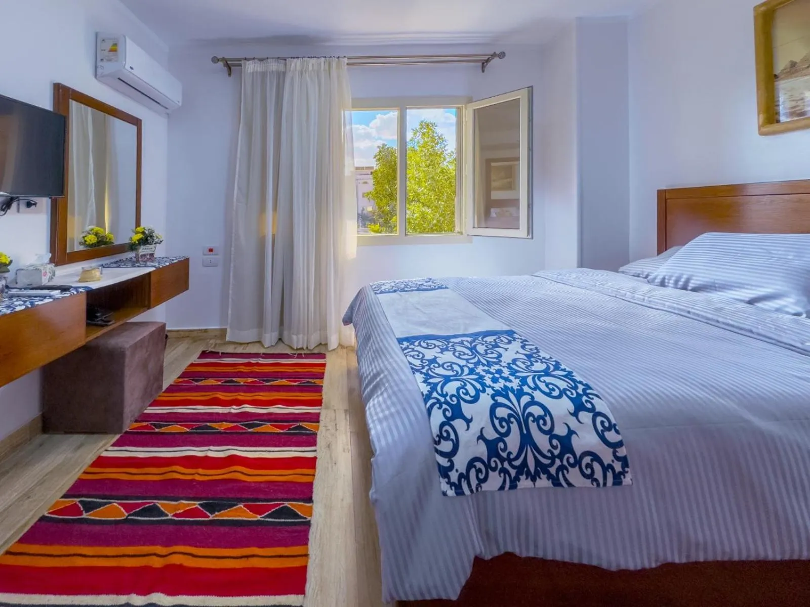 Superior Double or Twin Room with City View in Royal Crown Hotel Giza Pyramids View